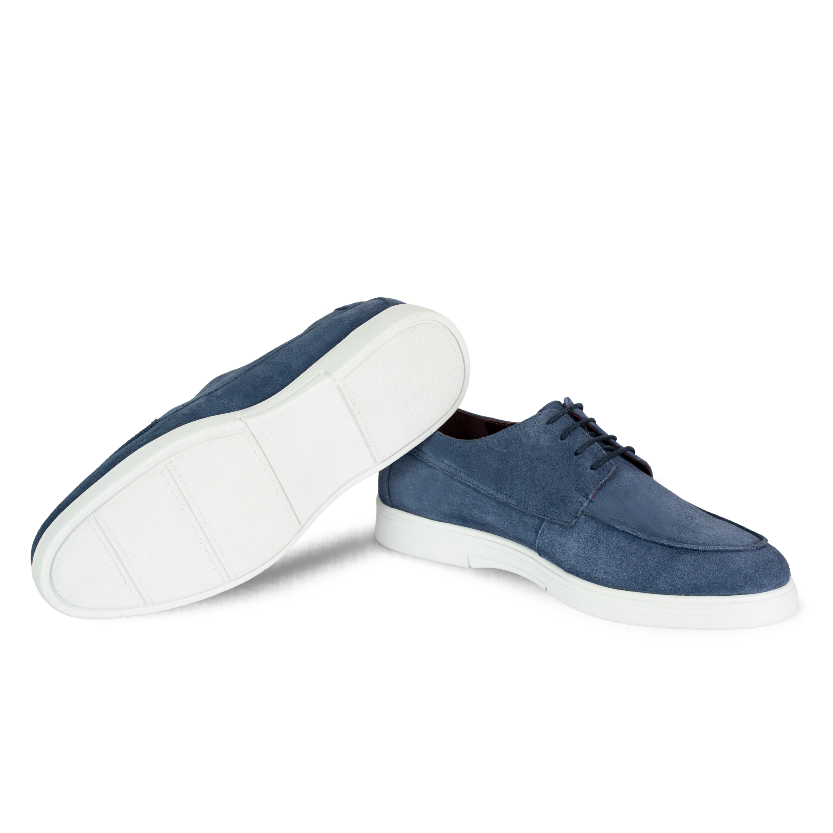 Chester: Derby Homme - Daim Bleu