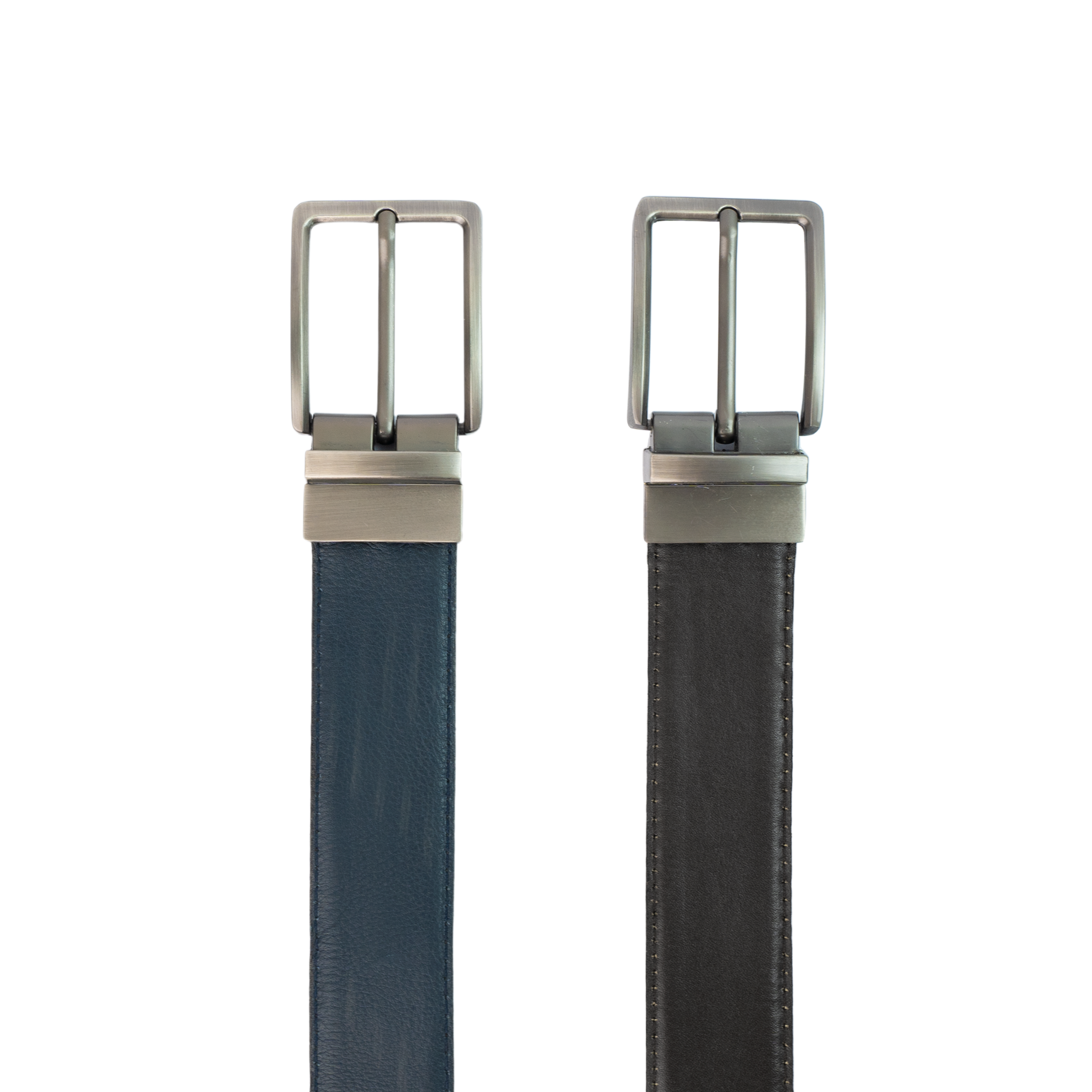 Ceinture: C80 double face Noir/Bleu