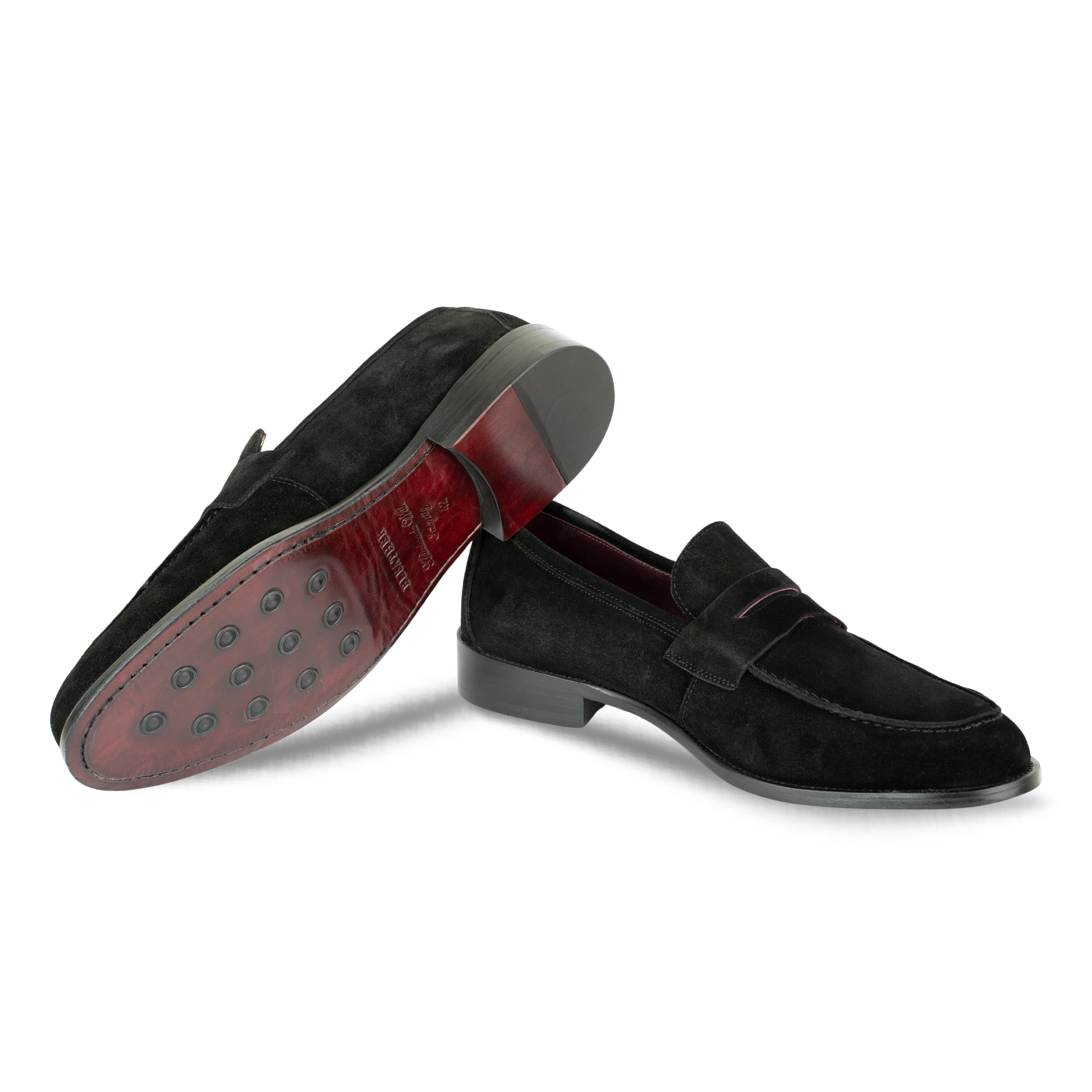 Nowell: Mocassin Homme - Daim Noir