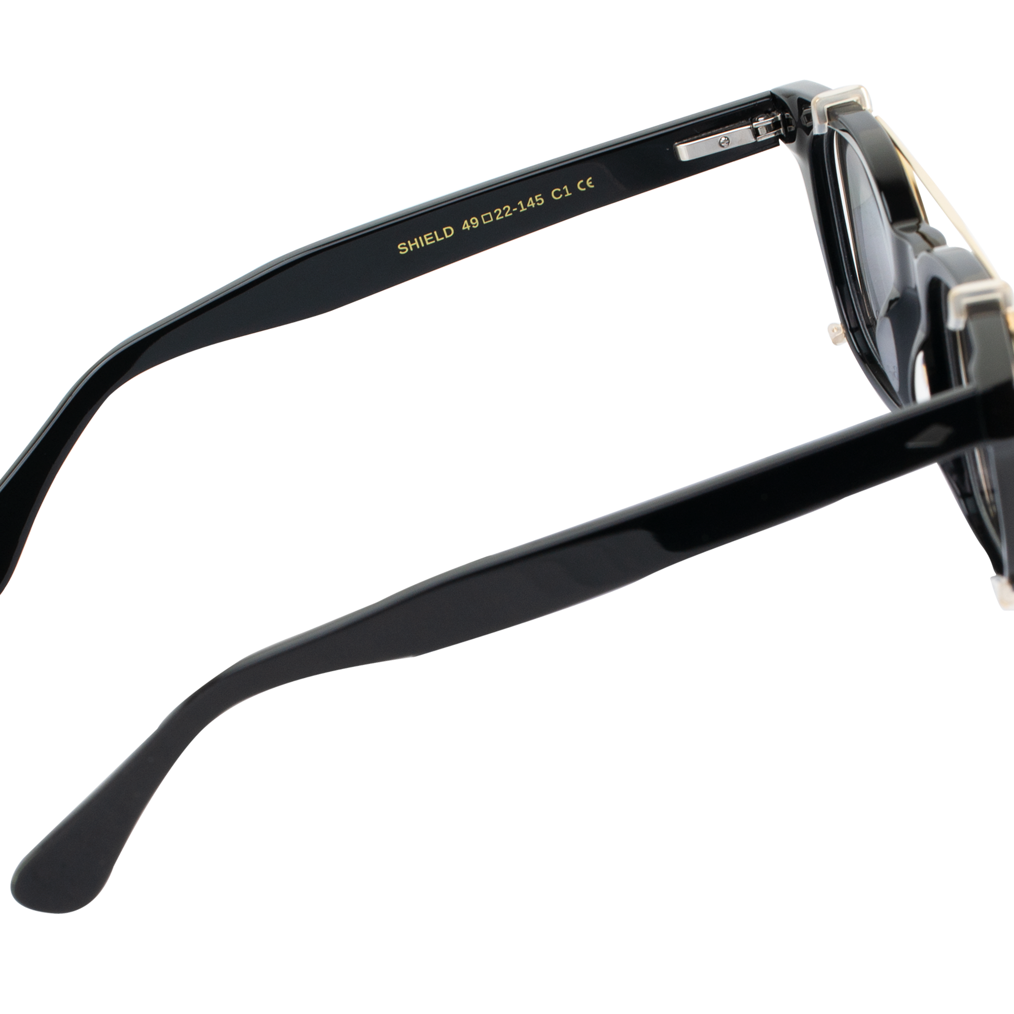 Shield: Lunettes à clips de luxe