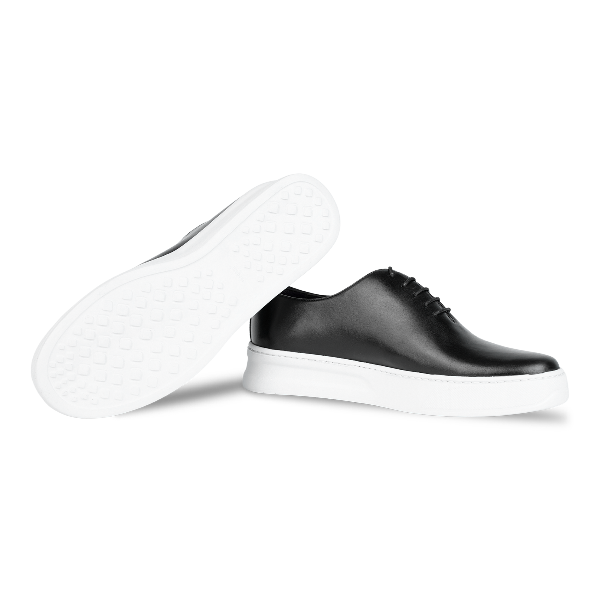 Kirk: Sneakers Homme - Cuir Noir