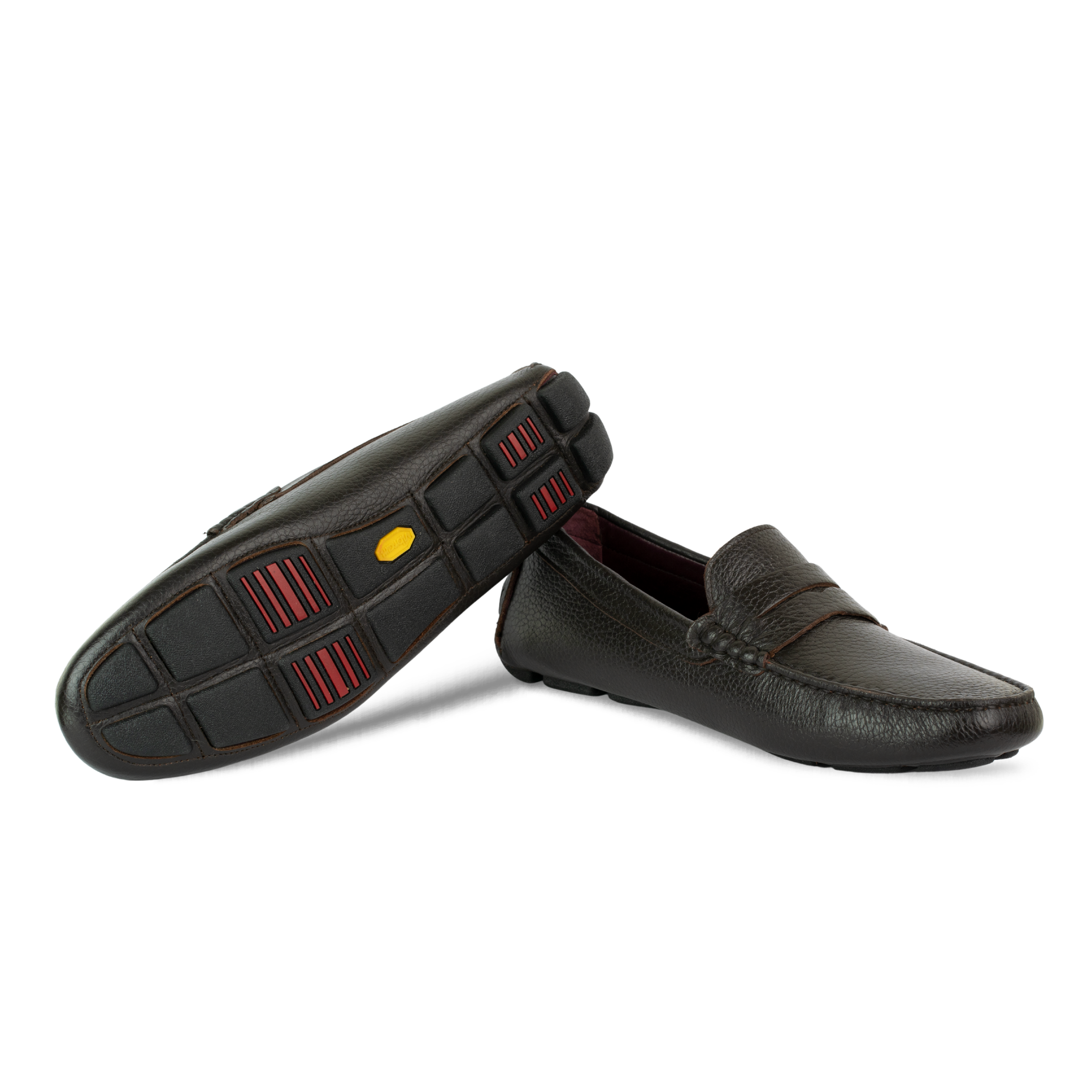 Harvey : Mocassin Homme - Cuir Marron