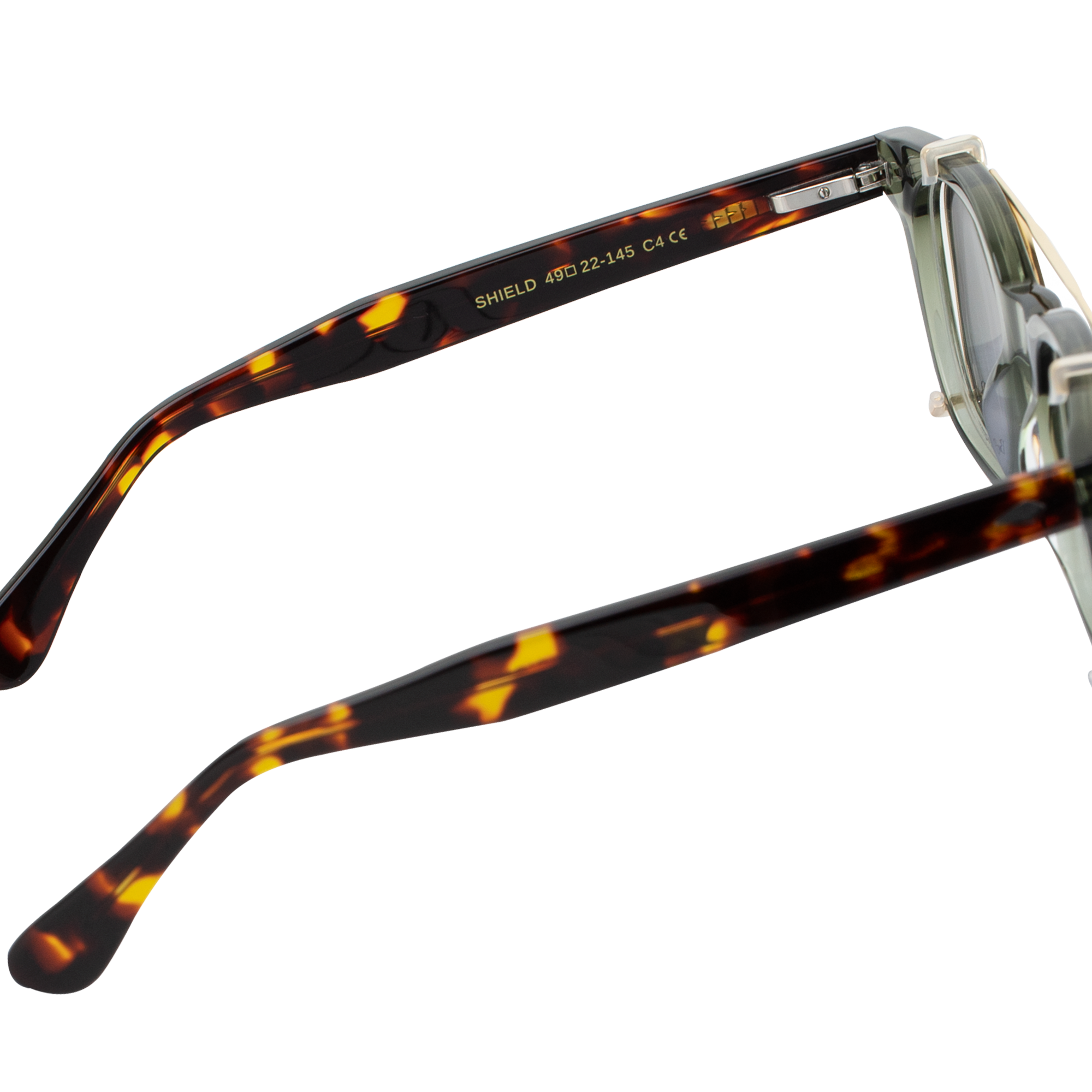Shield: Lunettes à clips de luxe