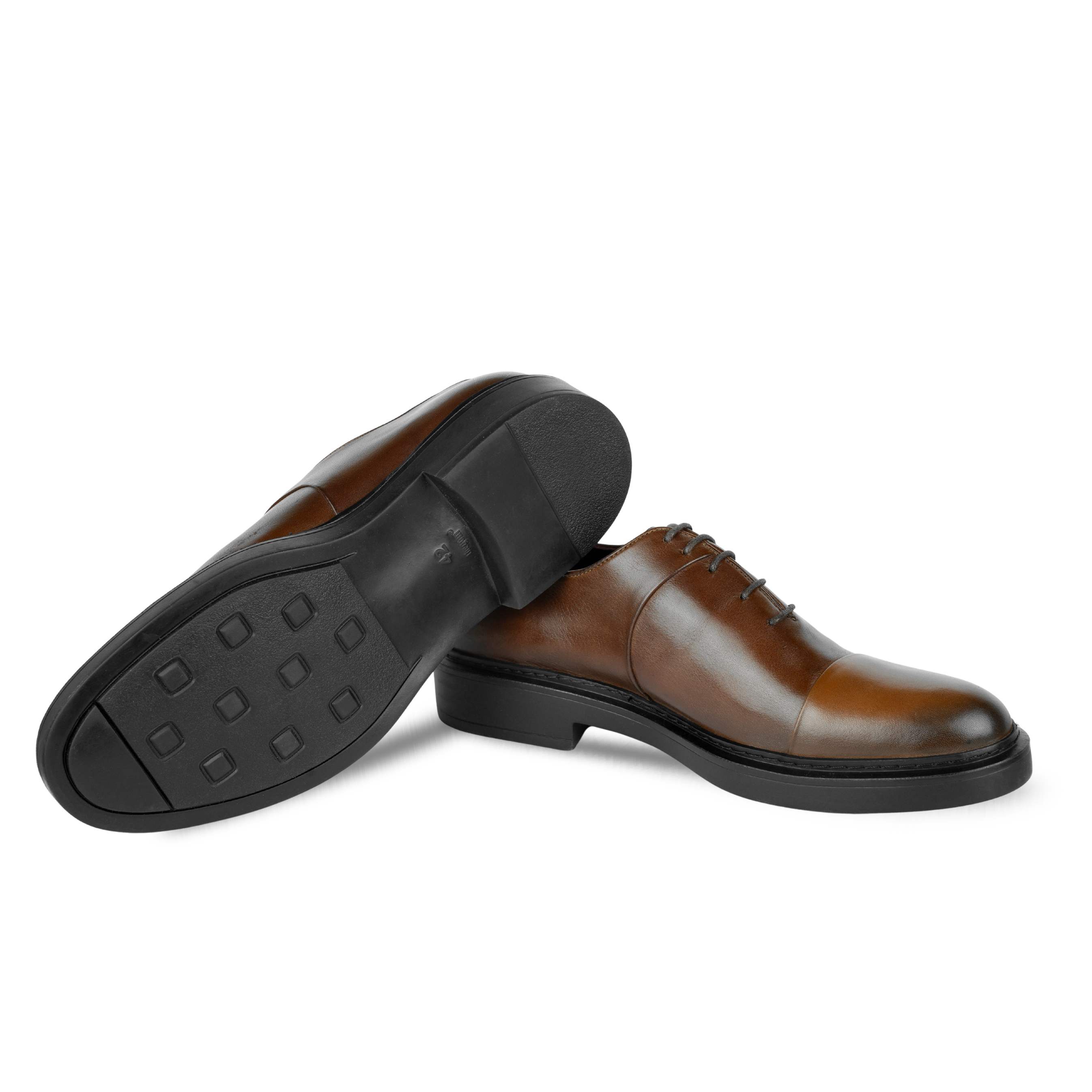 Edouard: Richelieu Homme - Cuir Marron