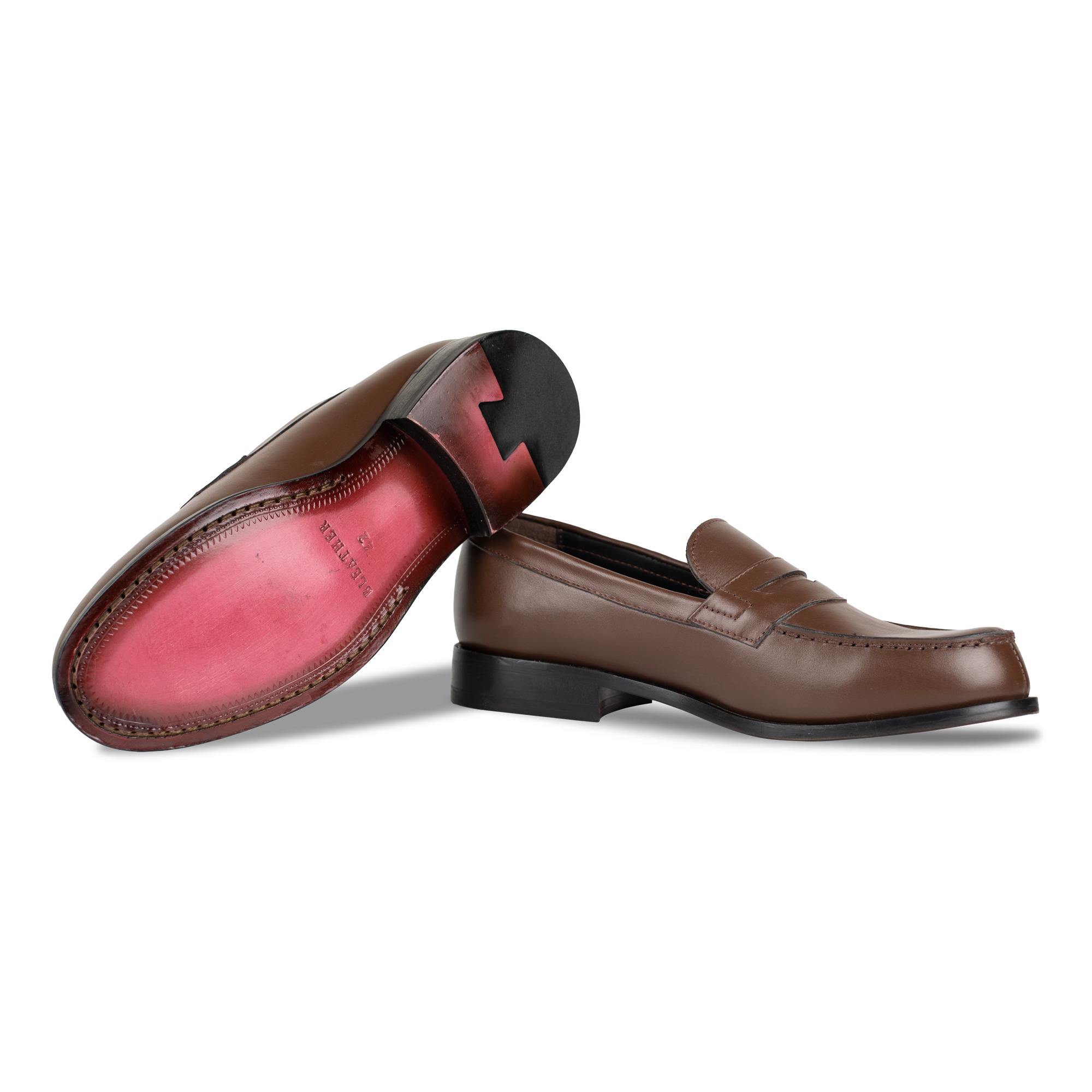 Beverley: Mocassin Homme - Cuir Marron