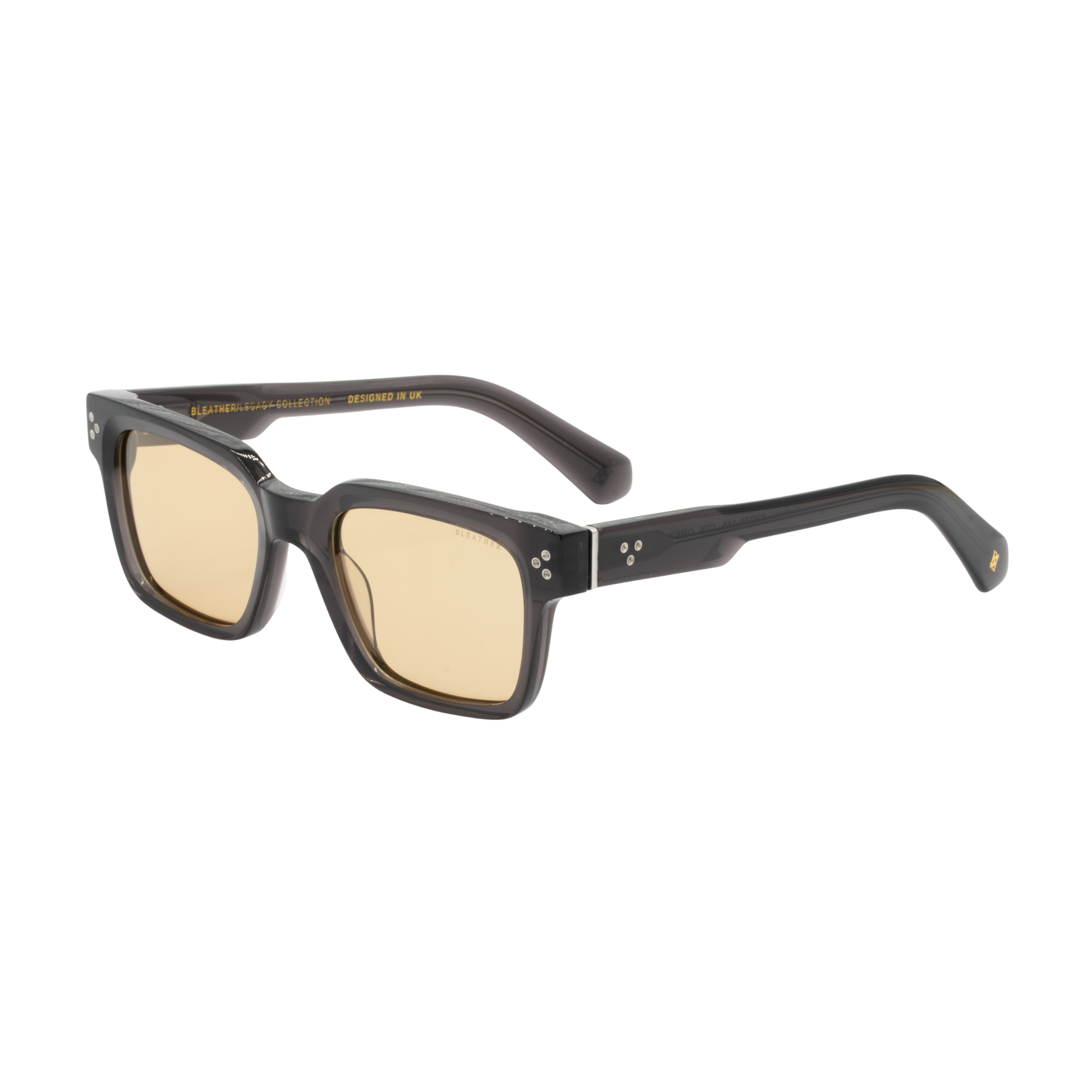 Harper-A': Lunettes de soleil de luxe Gris