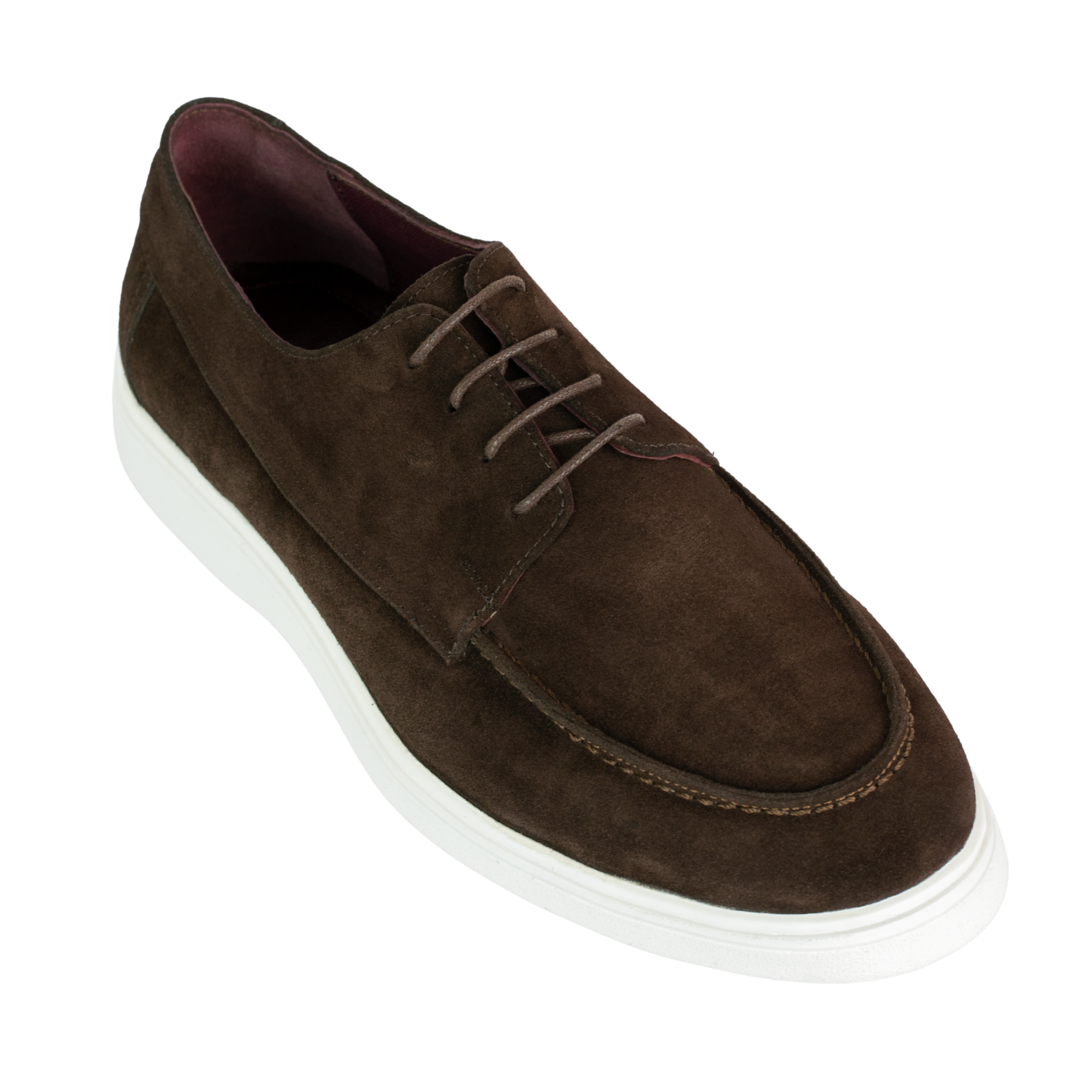 Chester: Derby Homme - Daim Marron