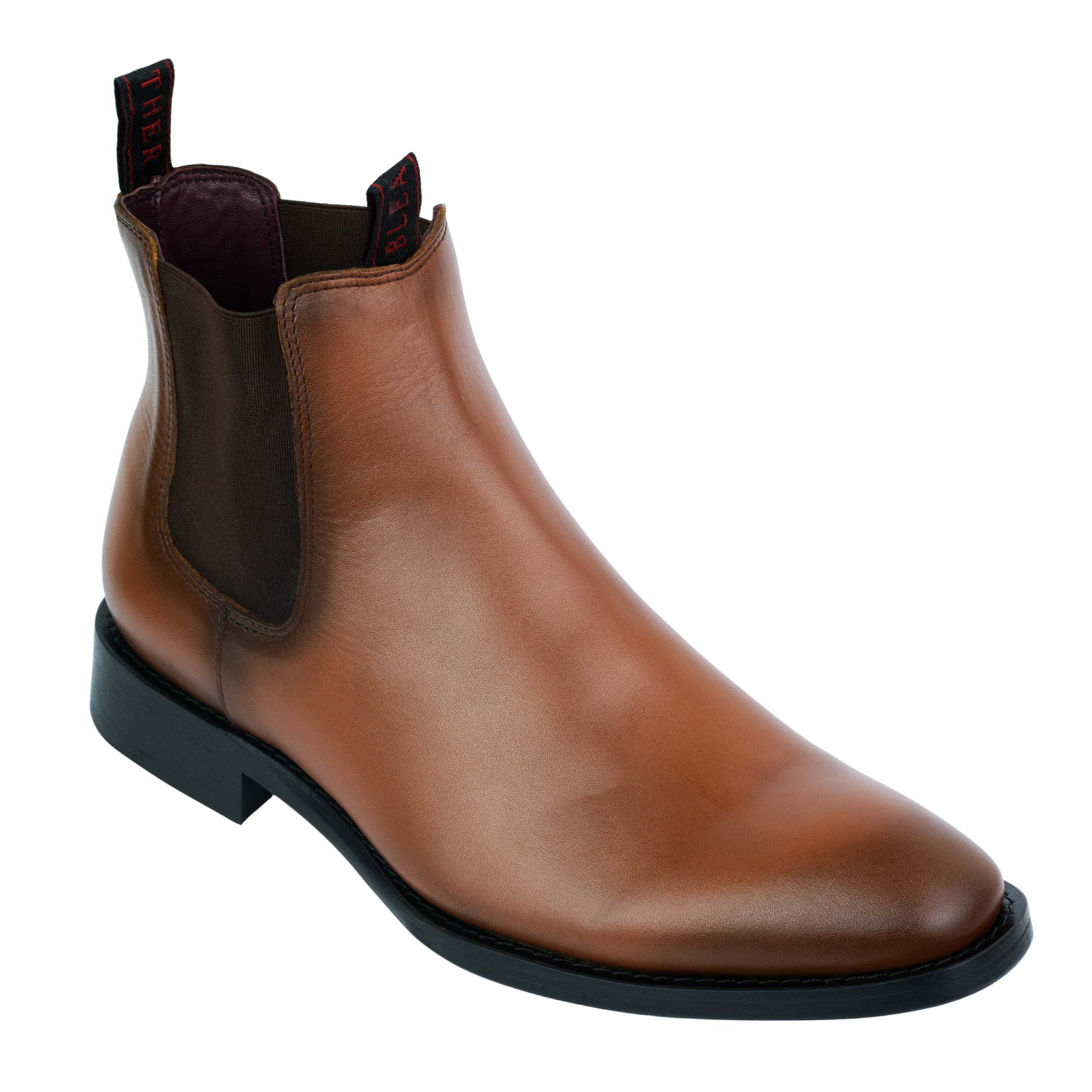 Westwood: Chelsea Boots Homme - Cuir Cognac