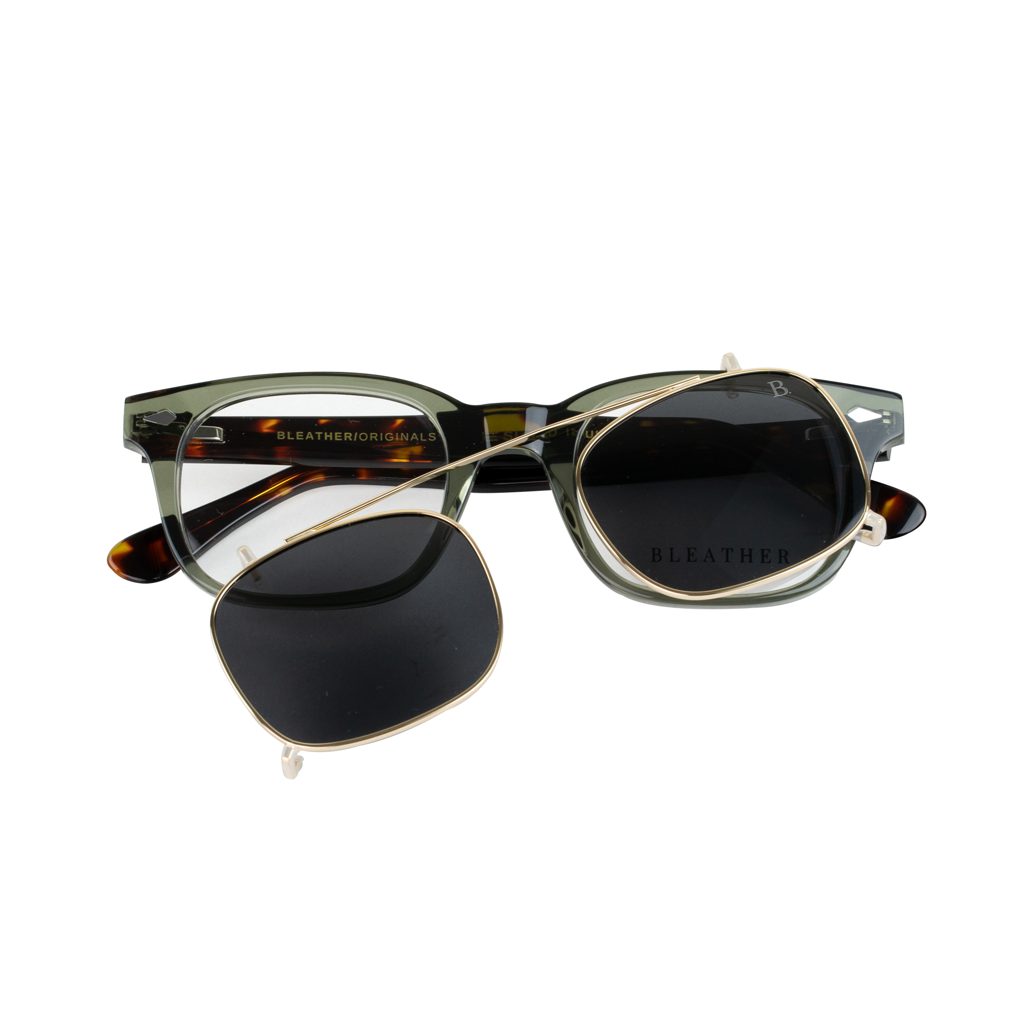 Shield: Lunettes à clips de luxe
