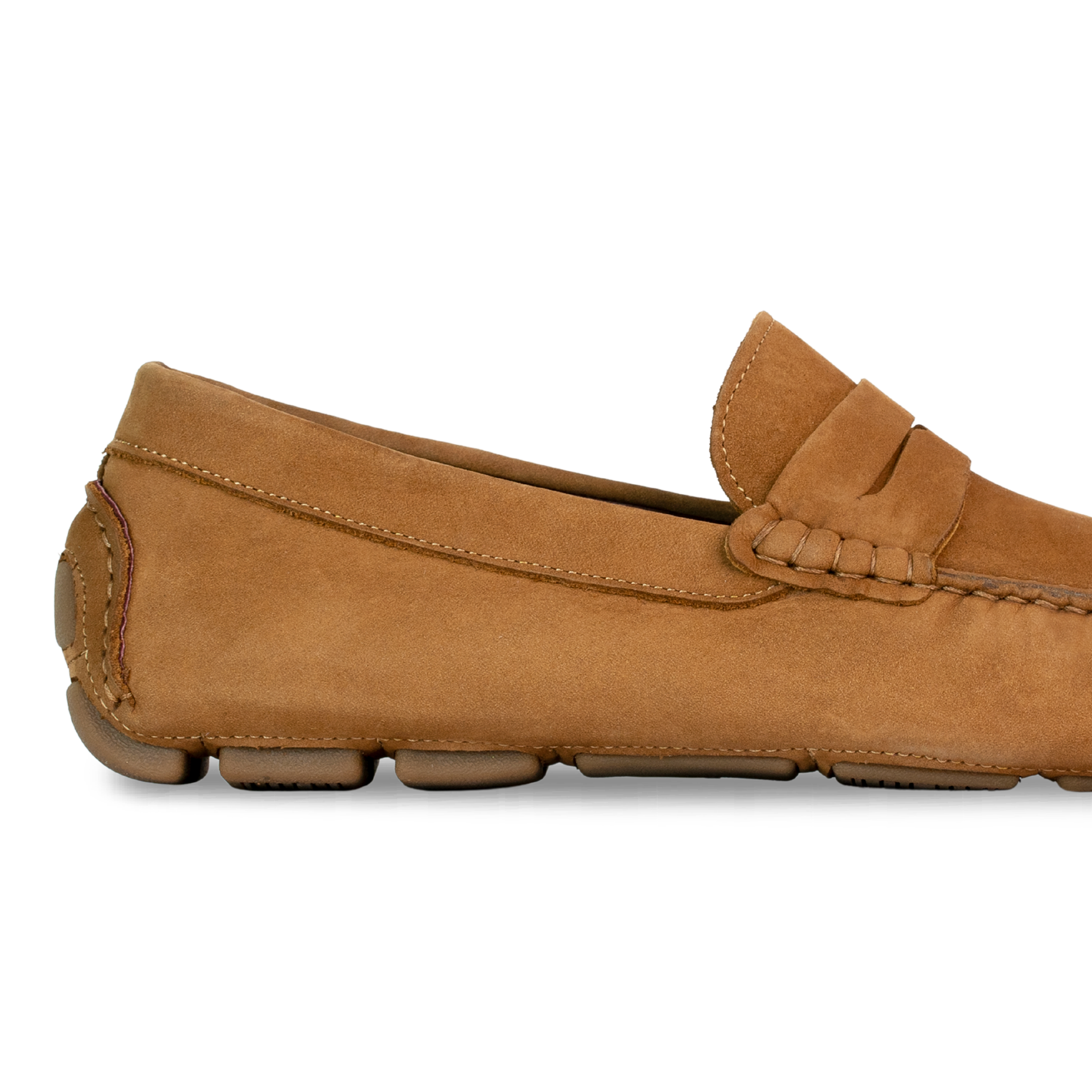 Harvey : Mocassin Homme - Nubuck Tabac