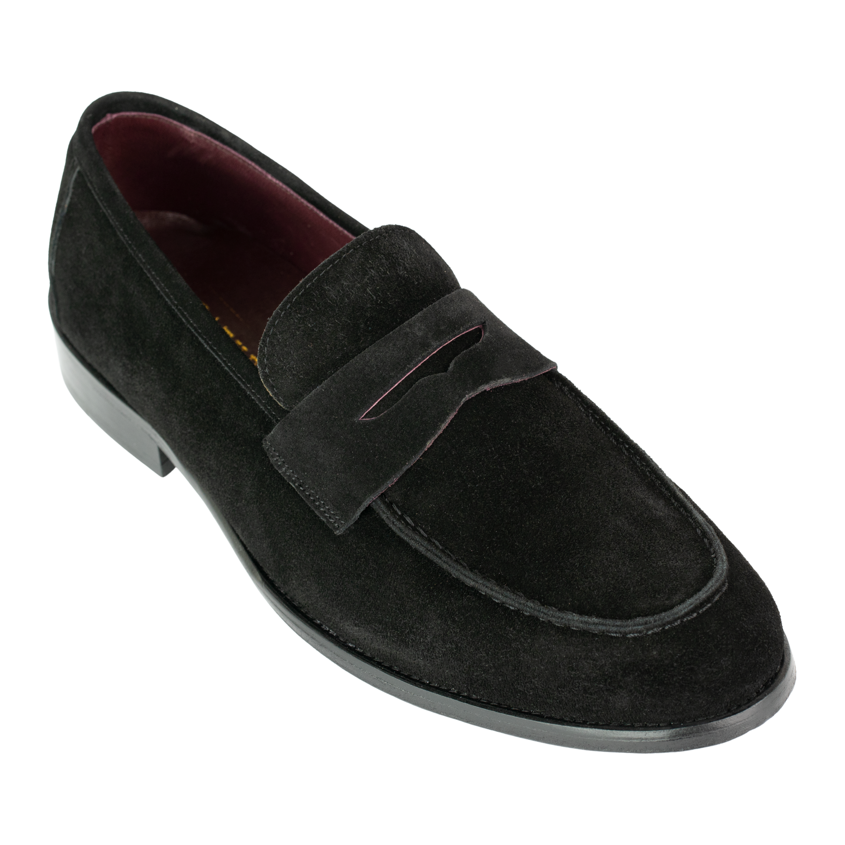 Nowell: Mocassin Homme - Daim Noir