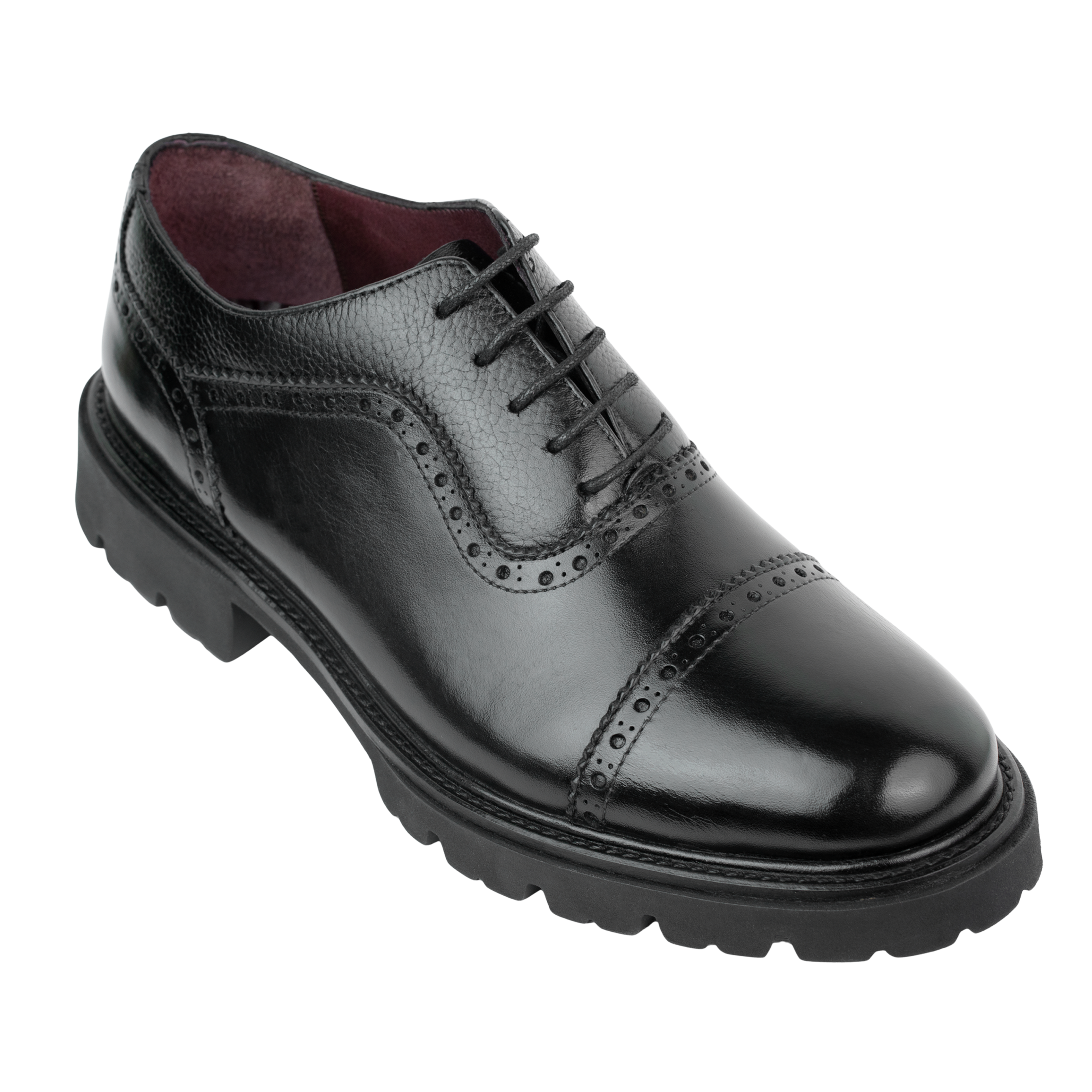 Carlton: Derby Homme - Cuir Noir