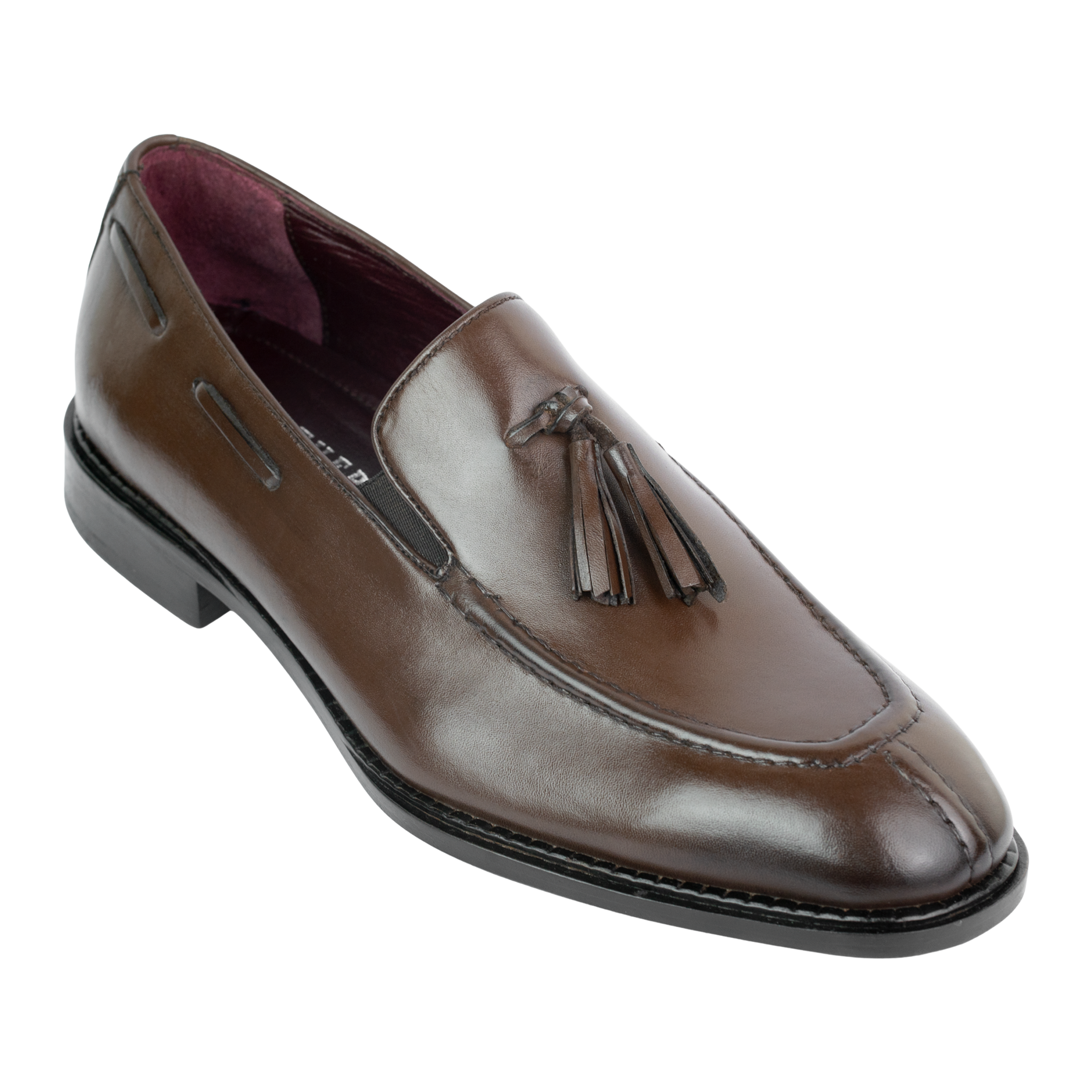 Reign: Mocassin Homme - Cuir Marron