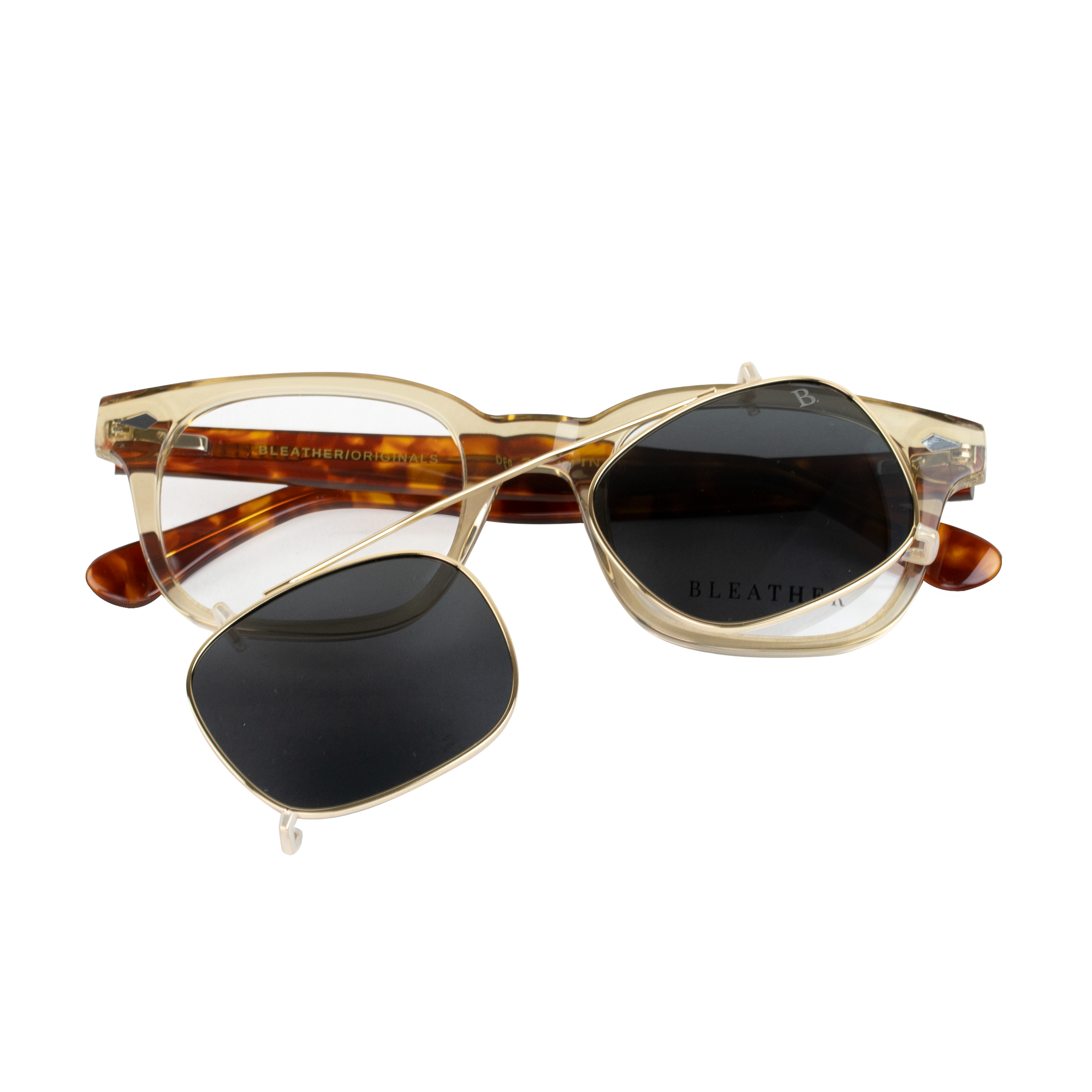 Shield: Lunettes à clips de luxe