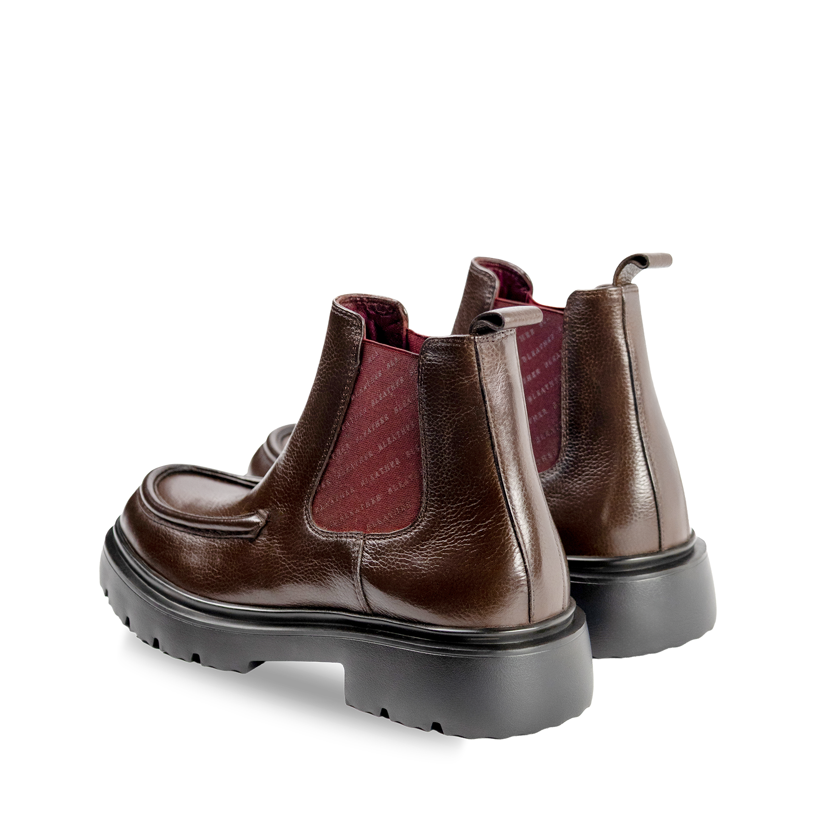 Spencer: Chelsea Boots Homme - Cuir Marron