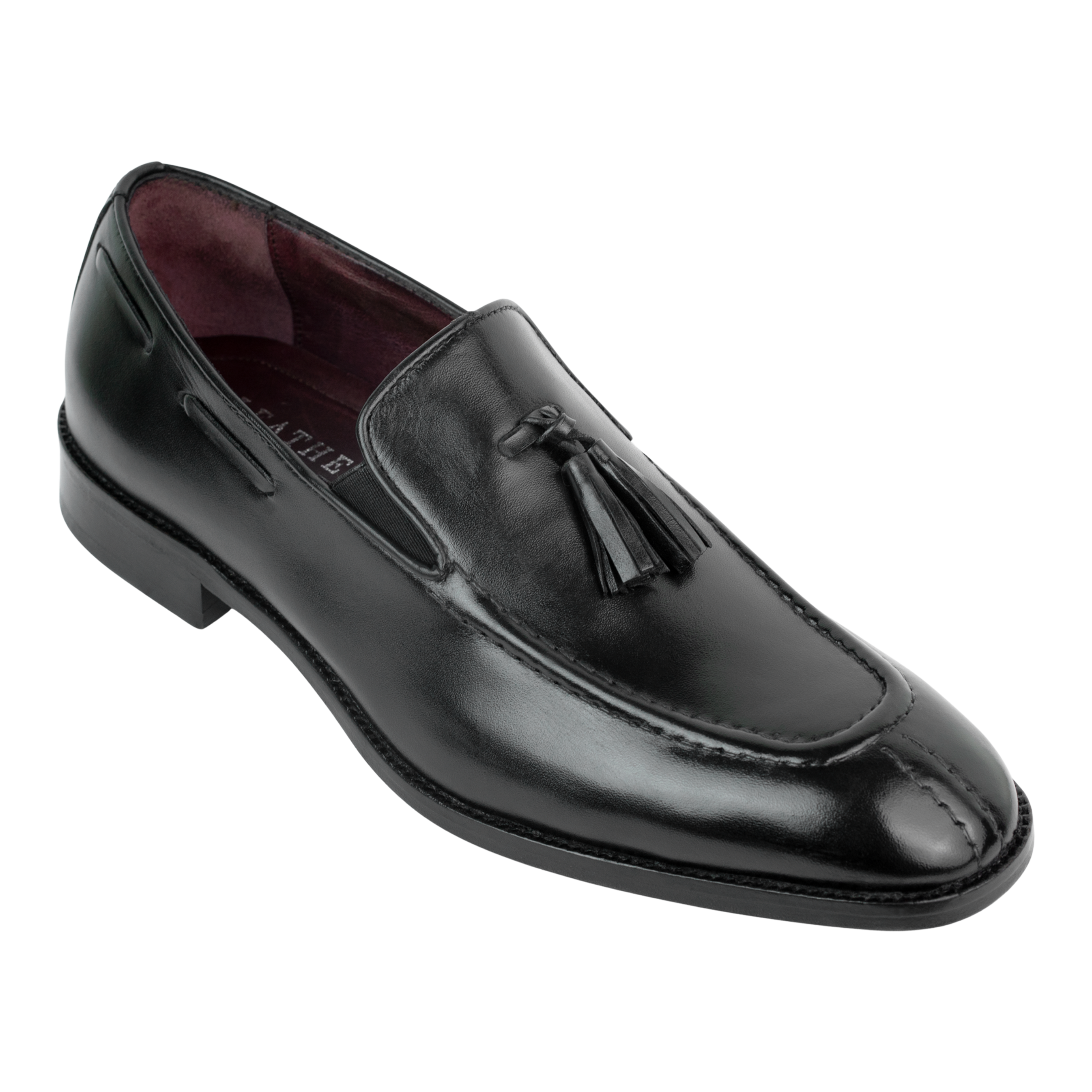 Reign: Mocassin Homme - Cuir Noir