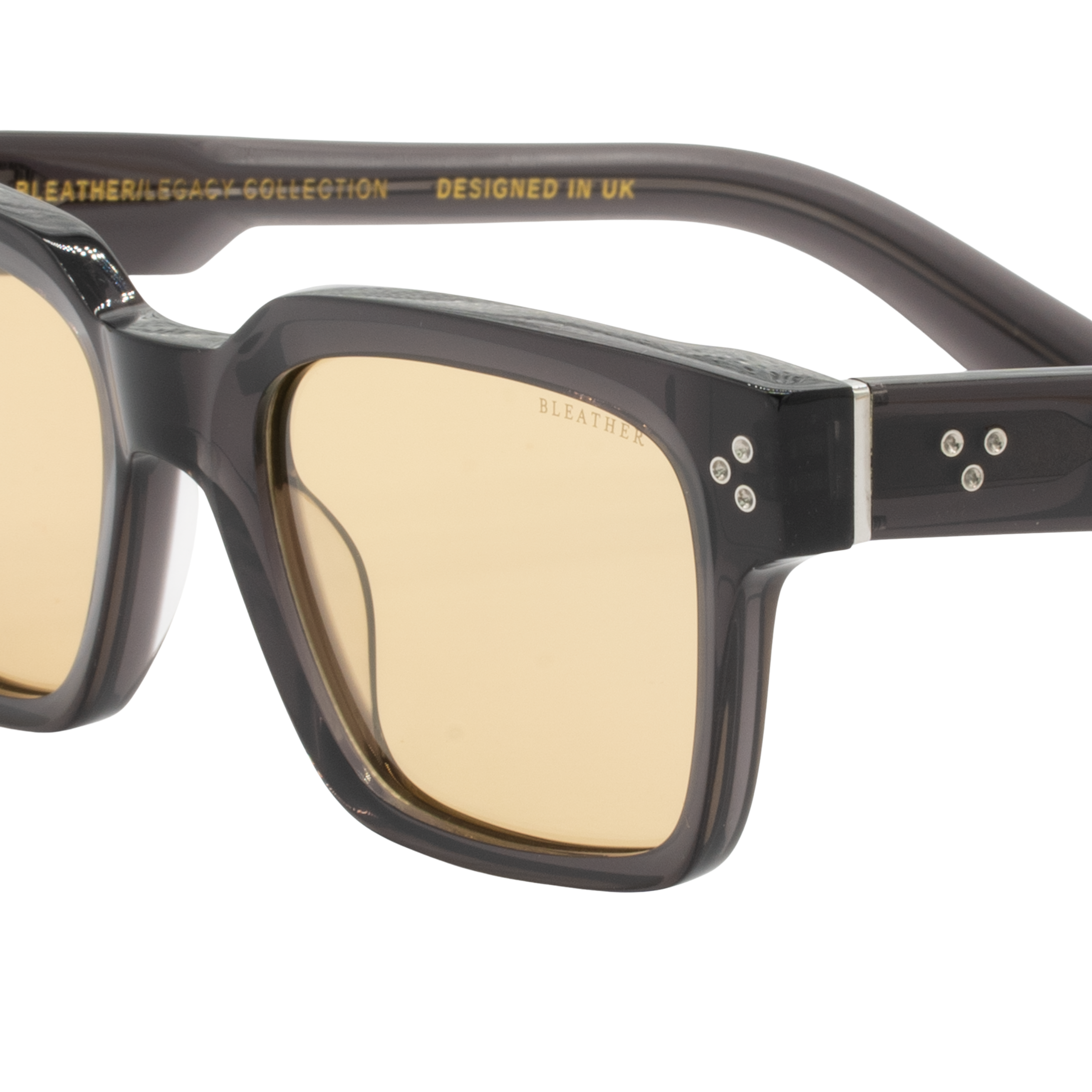 Harper-A': Lunettes de soleil de luxe Gris