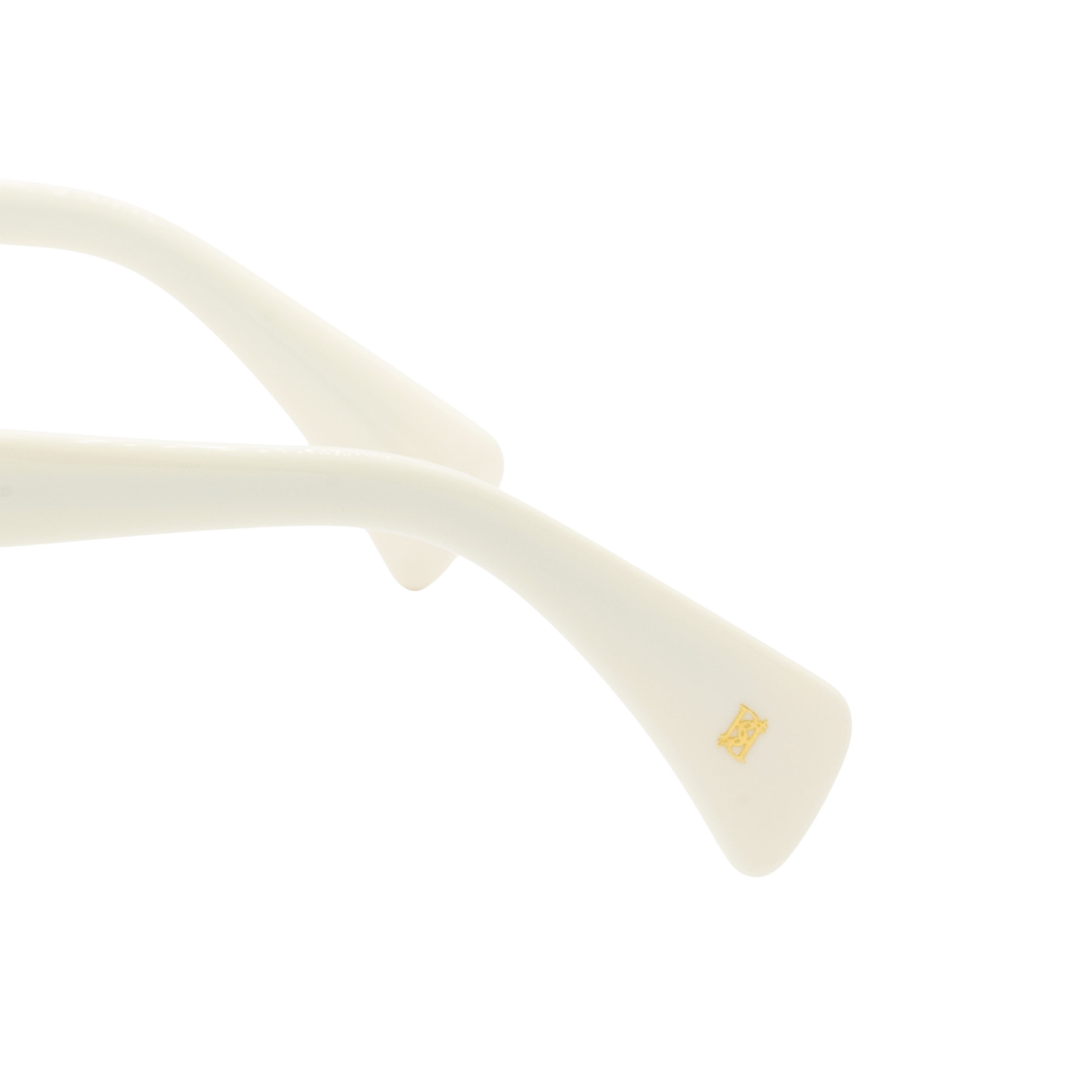 Luca: Lunettes de soleil de luxe Blanc