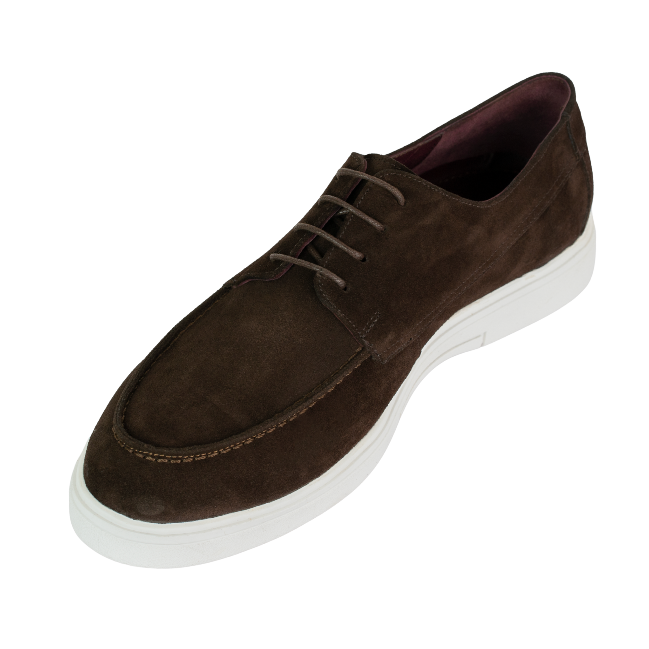 Chester: Derby Homme - Daim Marron
