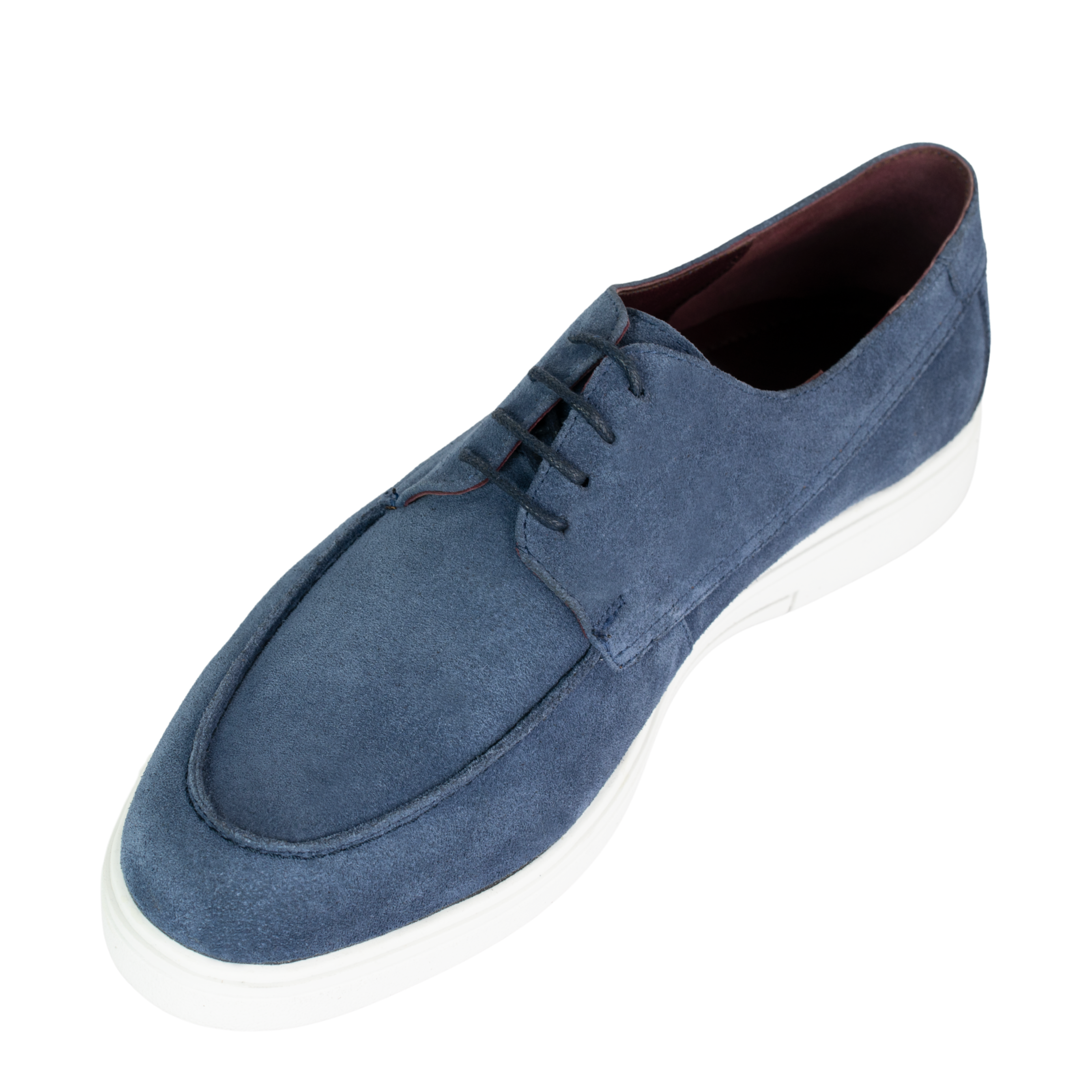 Chester: Derby Homme - Daim Bleu