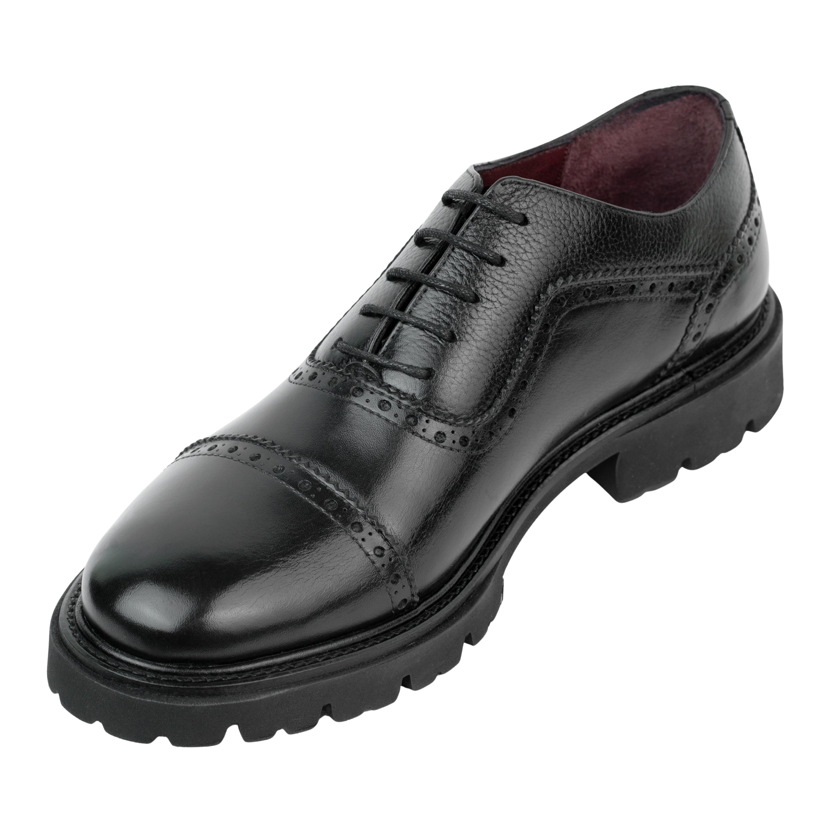 Carlton: Derby Homme - Cuir Noir