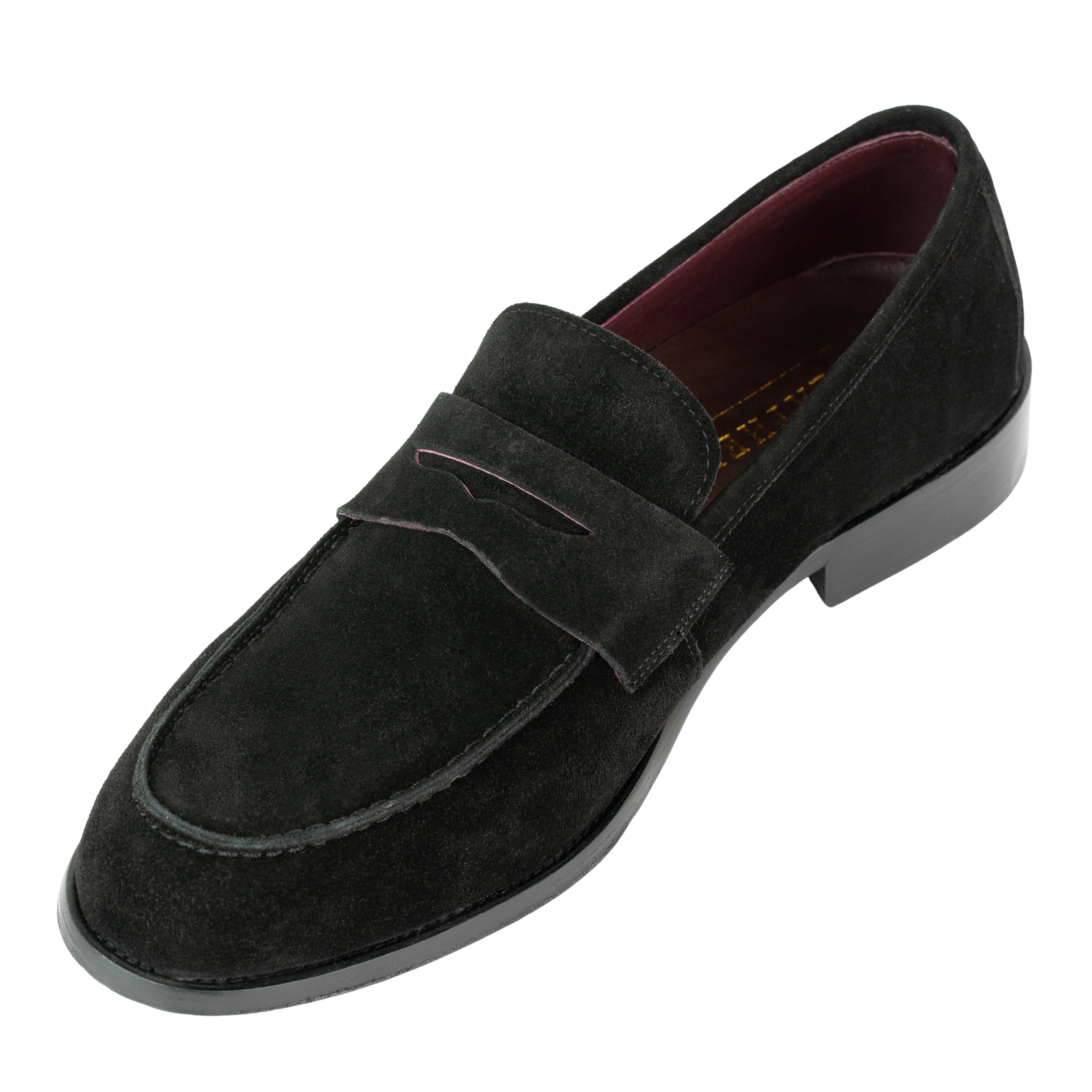 Nowell: Mocassin Homme - Daim Noir