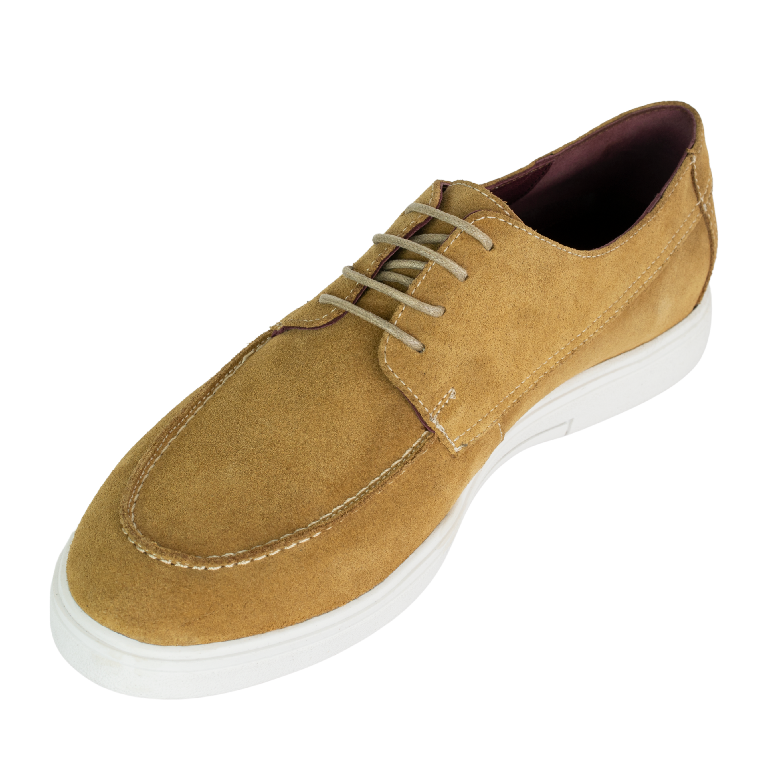 Chester: Derby Homme - Daim Tabac
