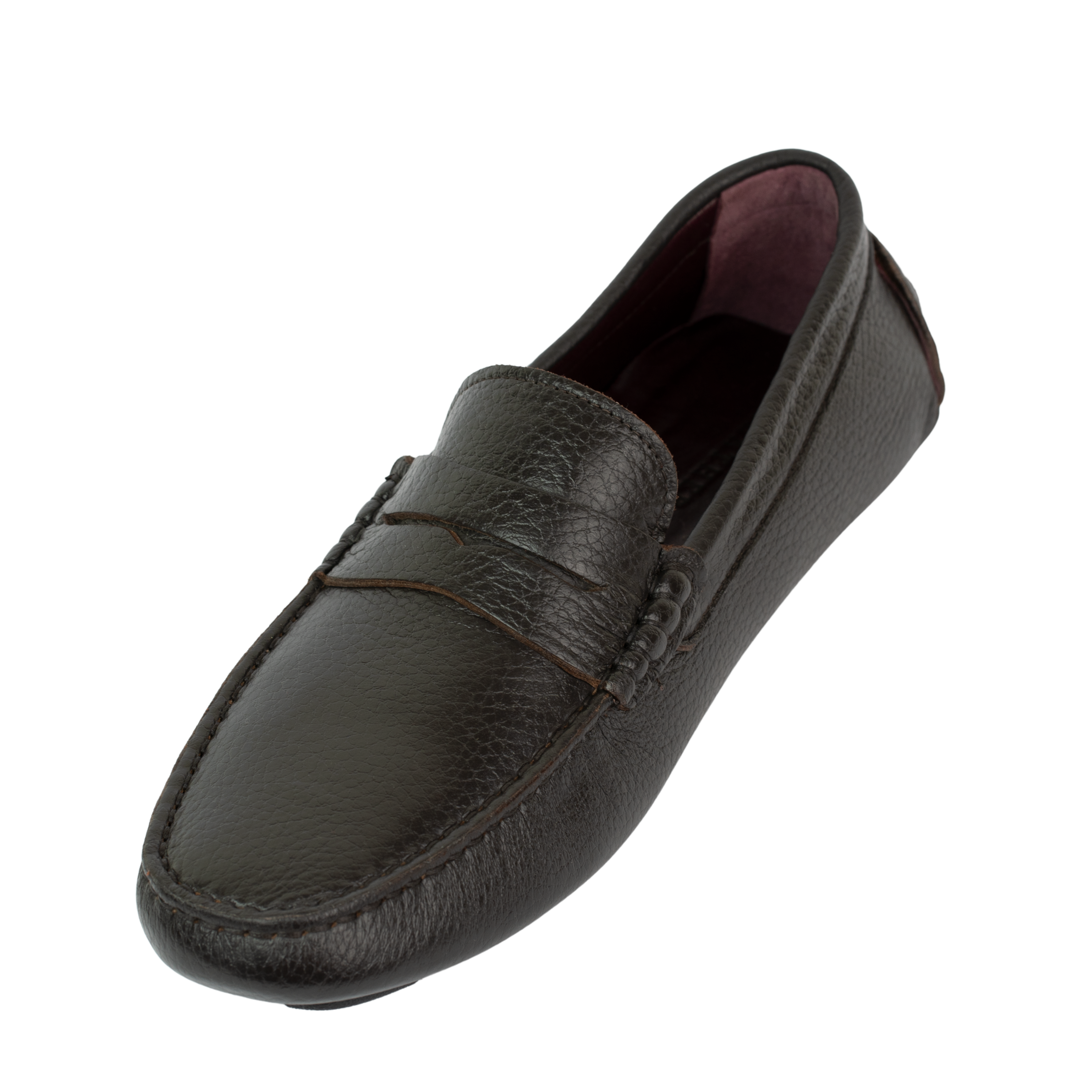Harvey : Mocassin Homme - Cuir Marron