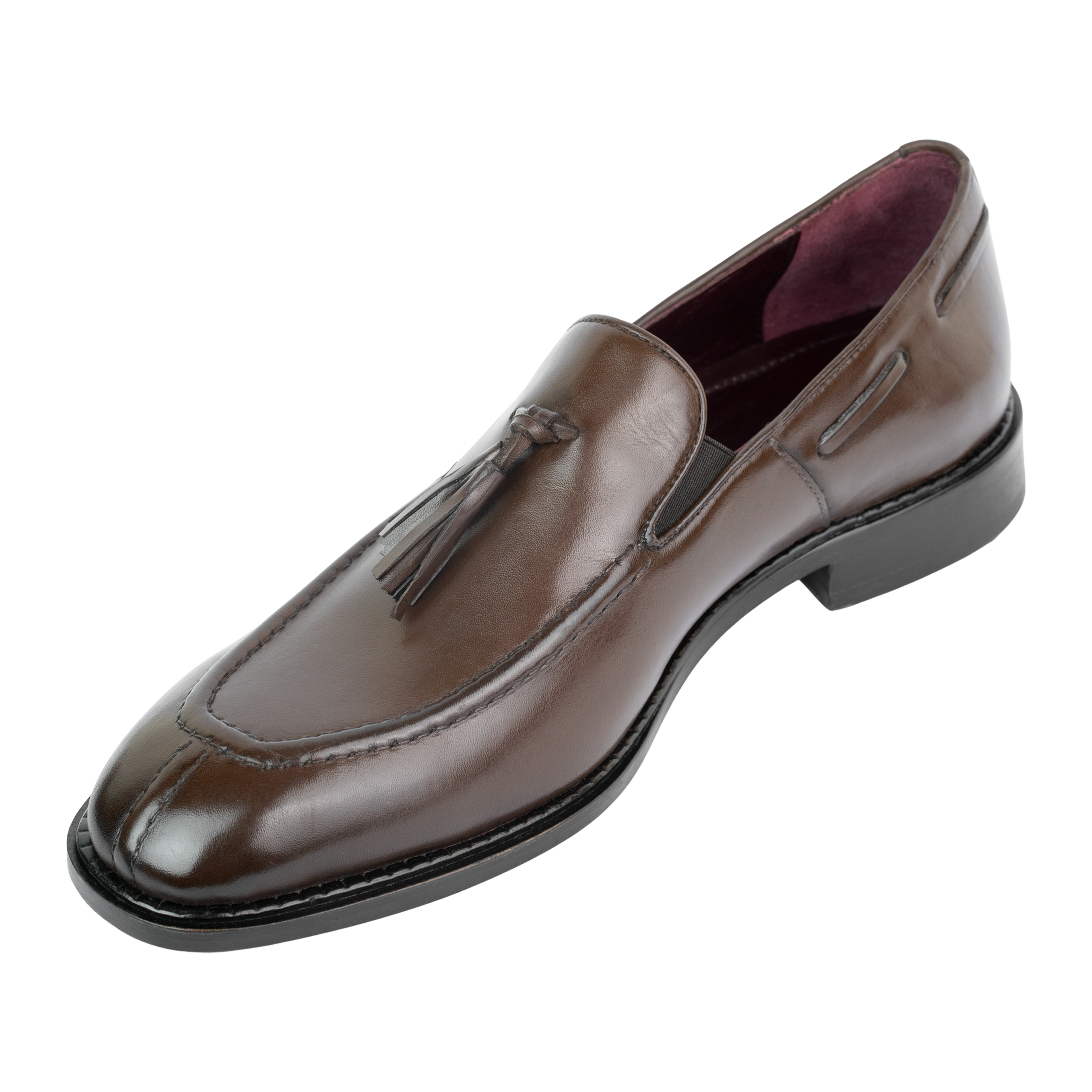Reign: Mocassin Homme - Cuir Marron