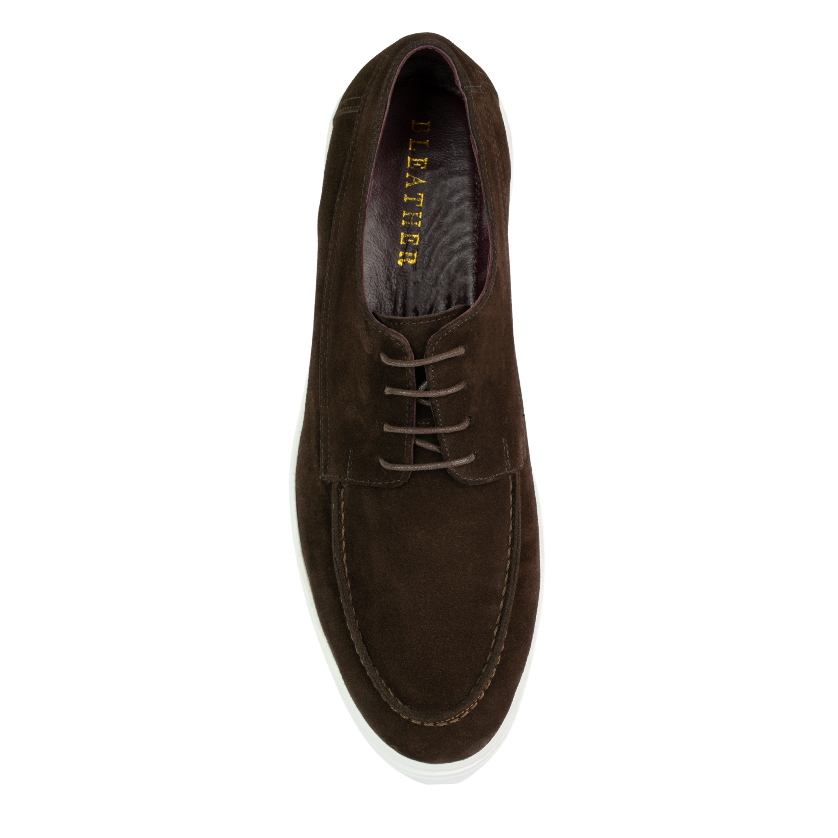 Chester: Derby Homme - Daim Marron