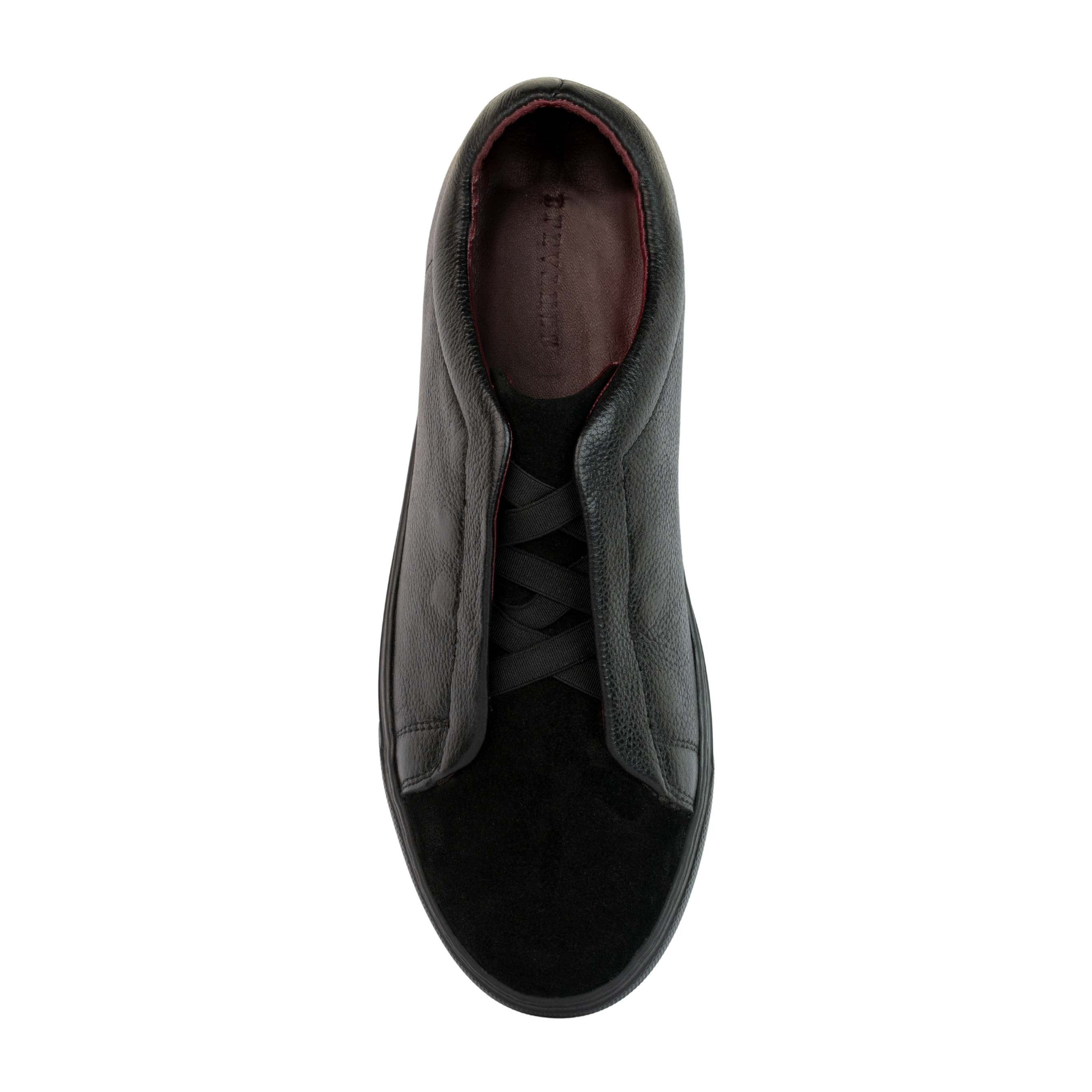 kingsley : Sneakers Homme - Cuir Noir