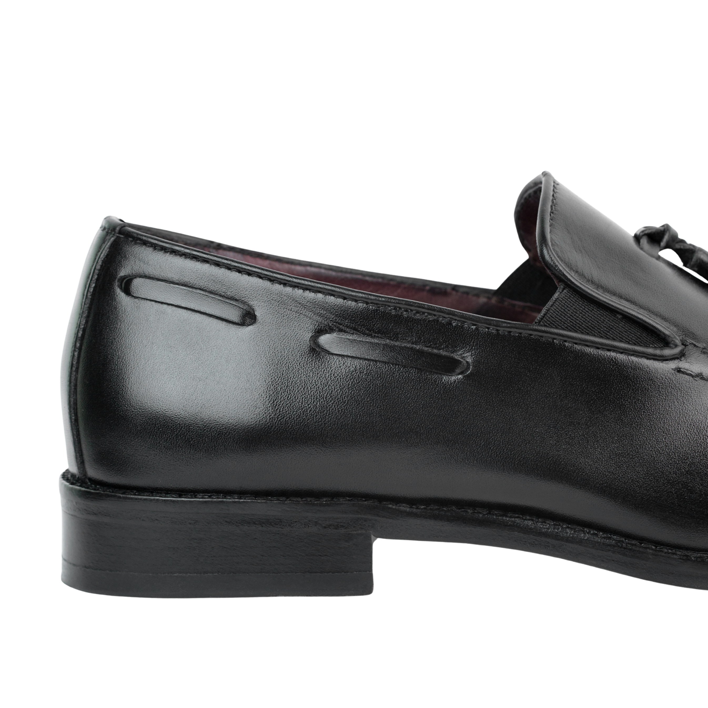 Reign: Mocassin Homme - Cuir Noir