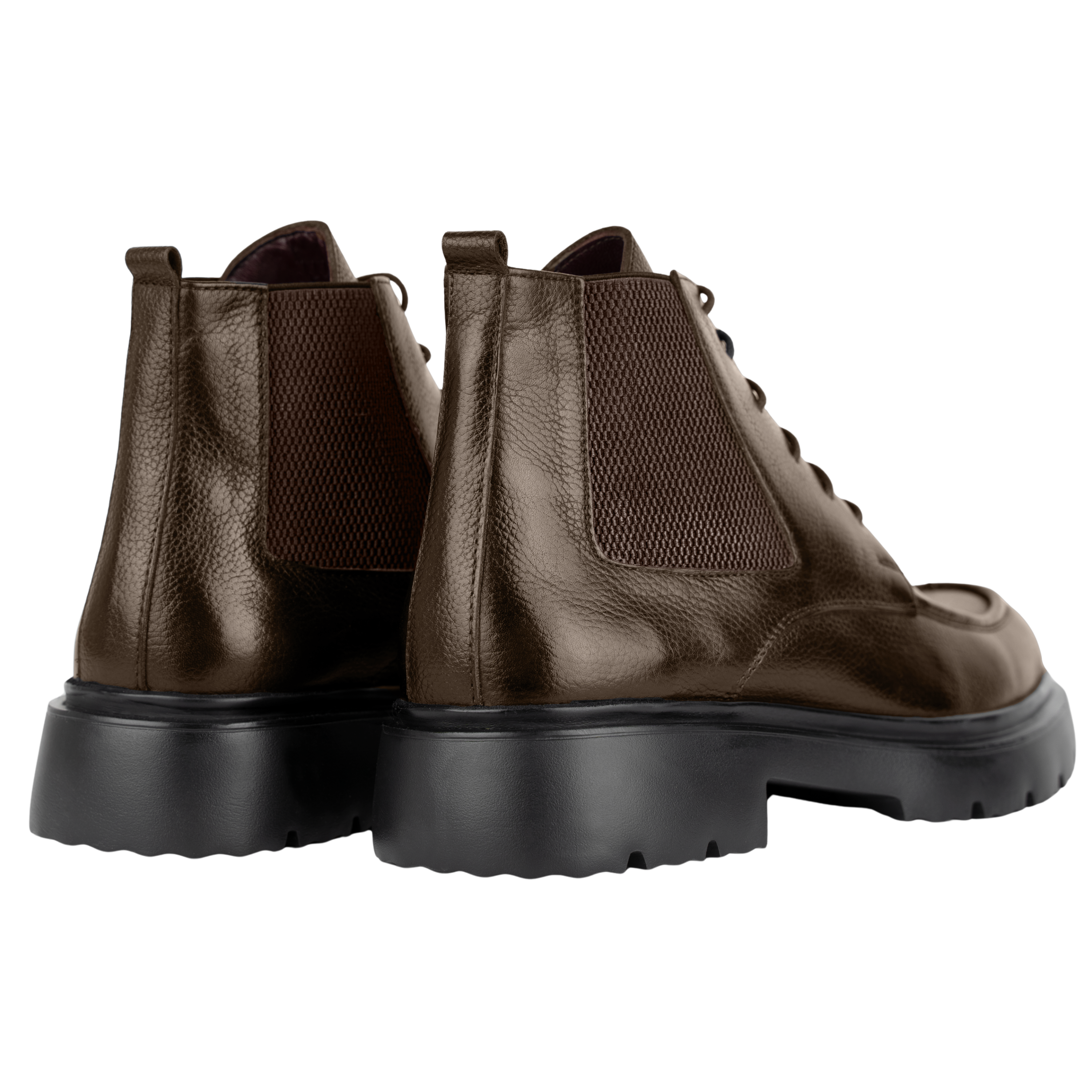 Owen: Bottes Homme - Cuir Marron