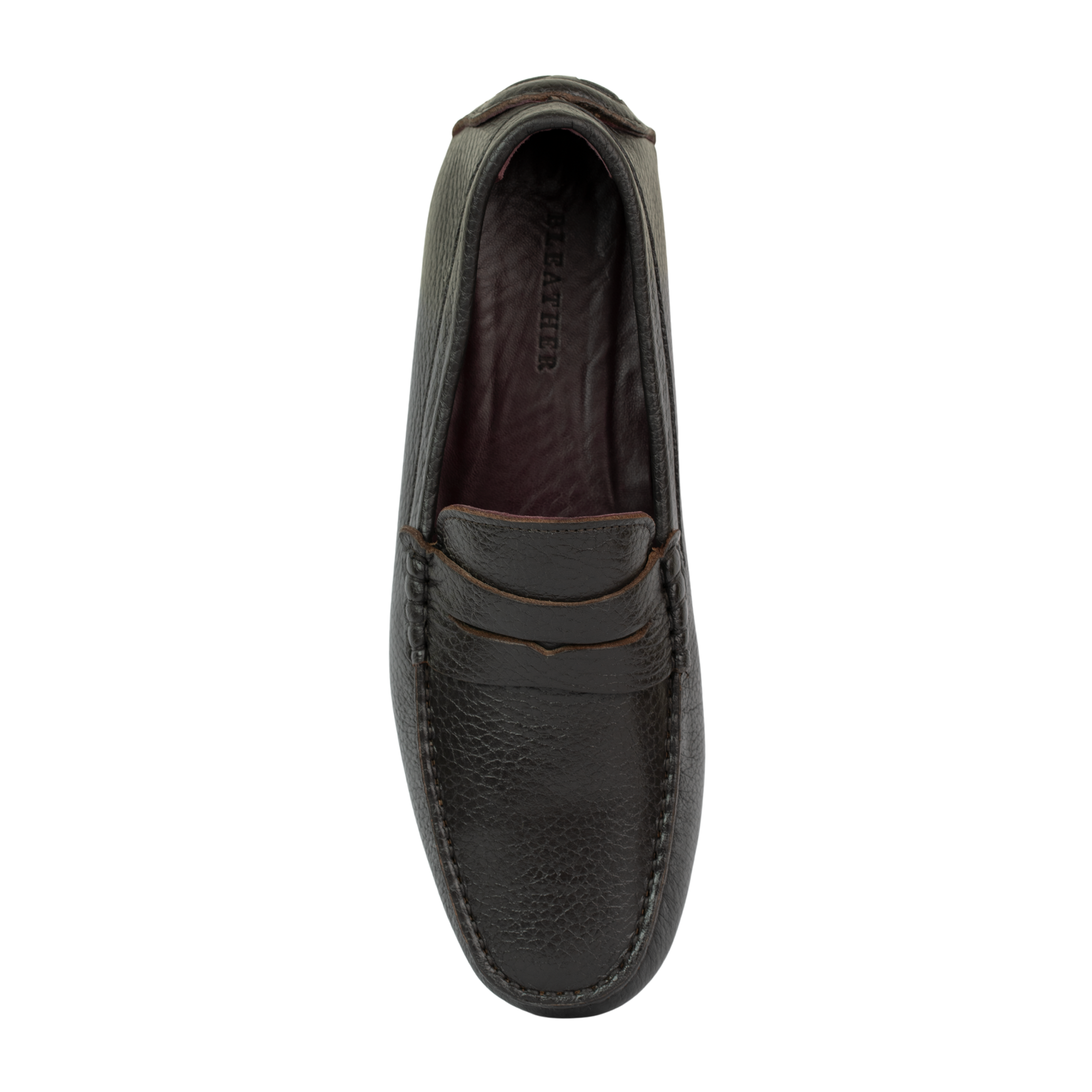 Harvey : Mocassin Homme - Cuir Marron