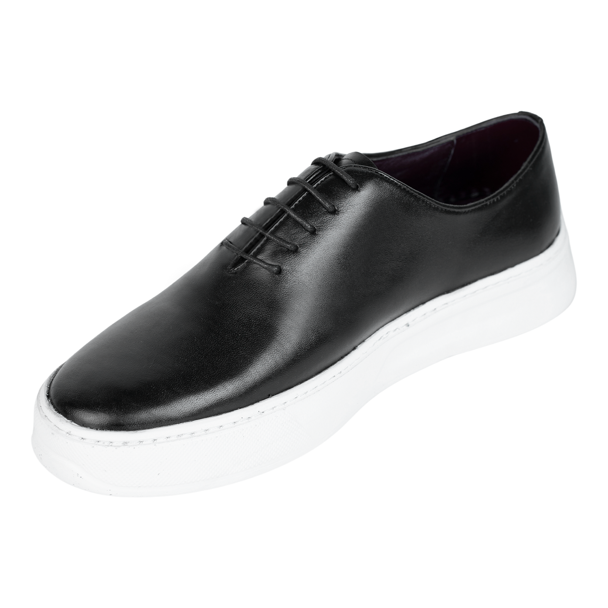 Kirk: Sneakers Homme - Cuir Noir