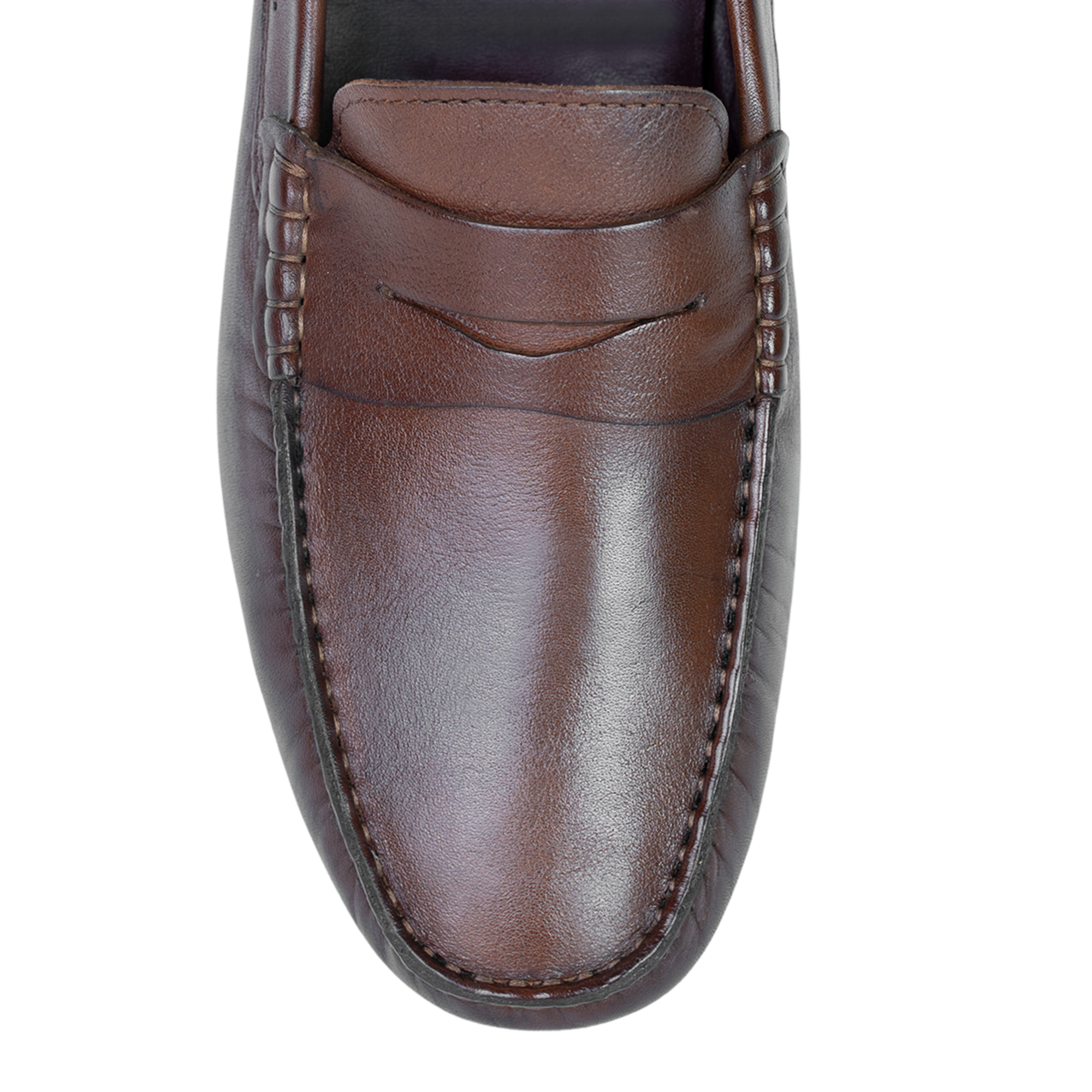 Gary: Mocassin Homme - Cuir Marron