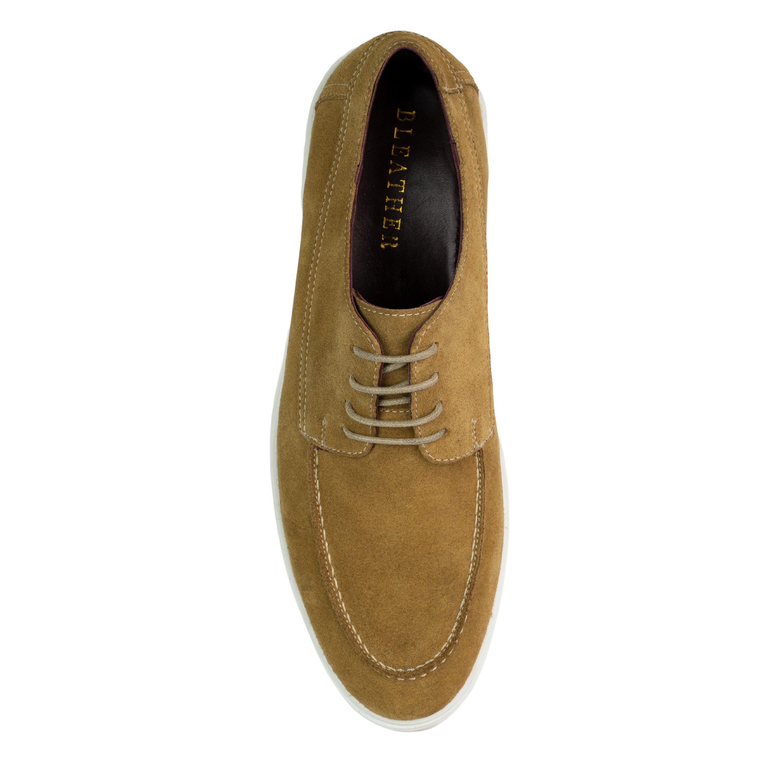 Chester: Derby Homme - Daim Tabac