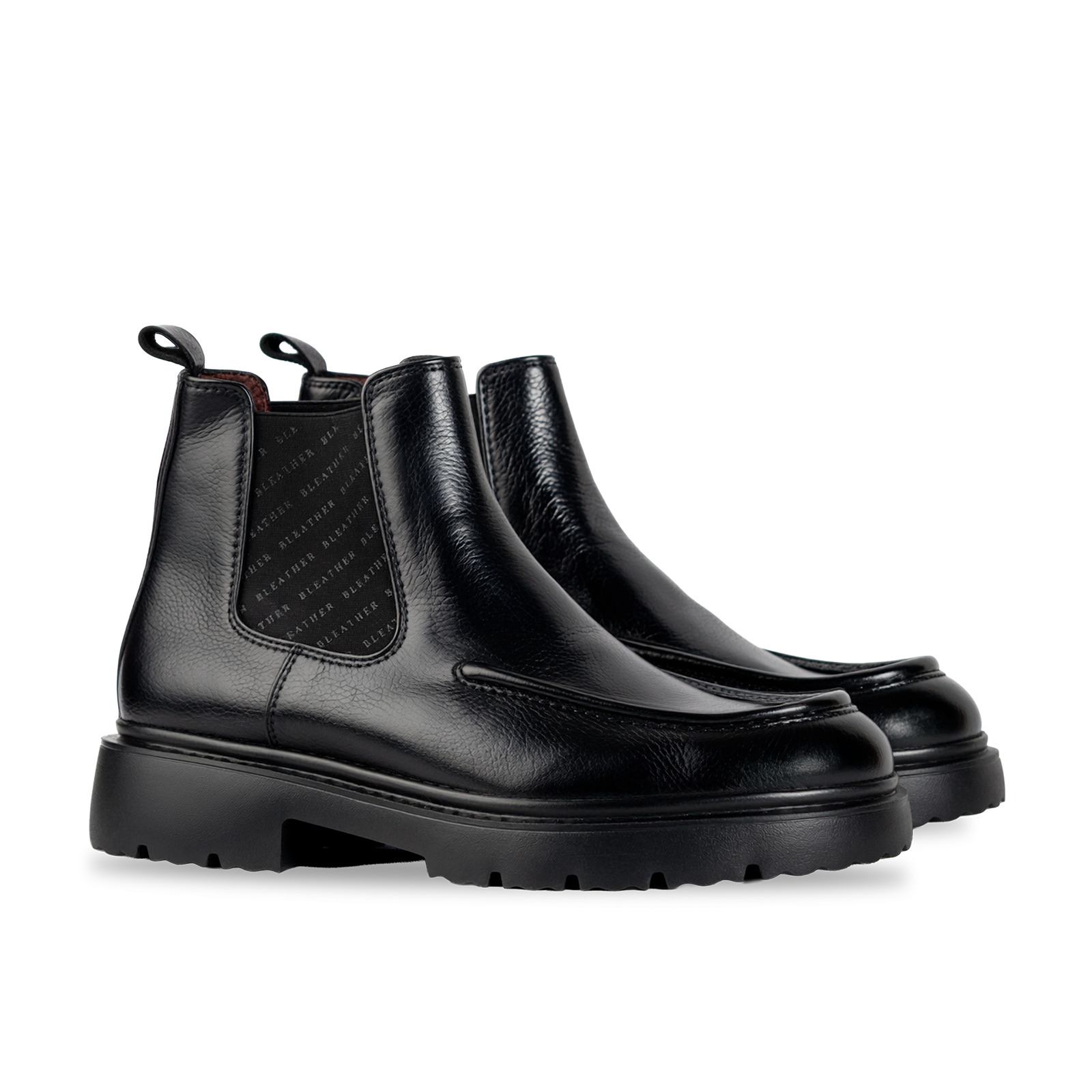 Spencer: Chelsea Boots Homme - Cuir Noir