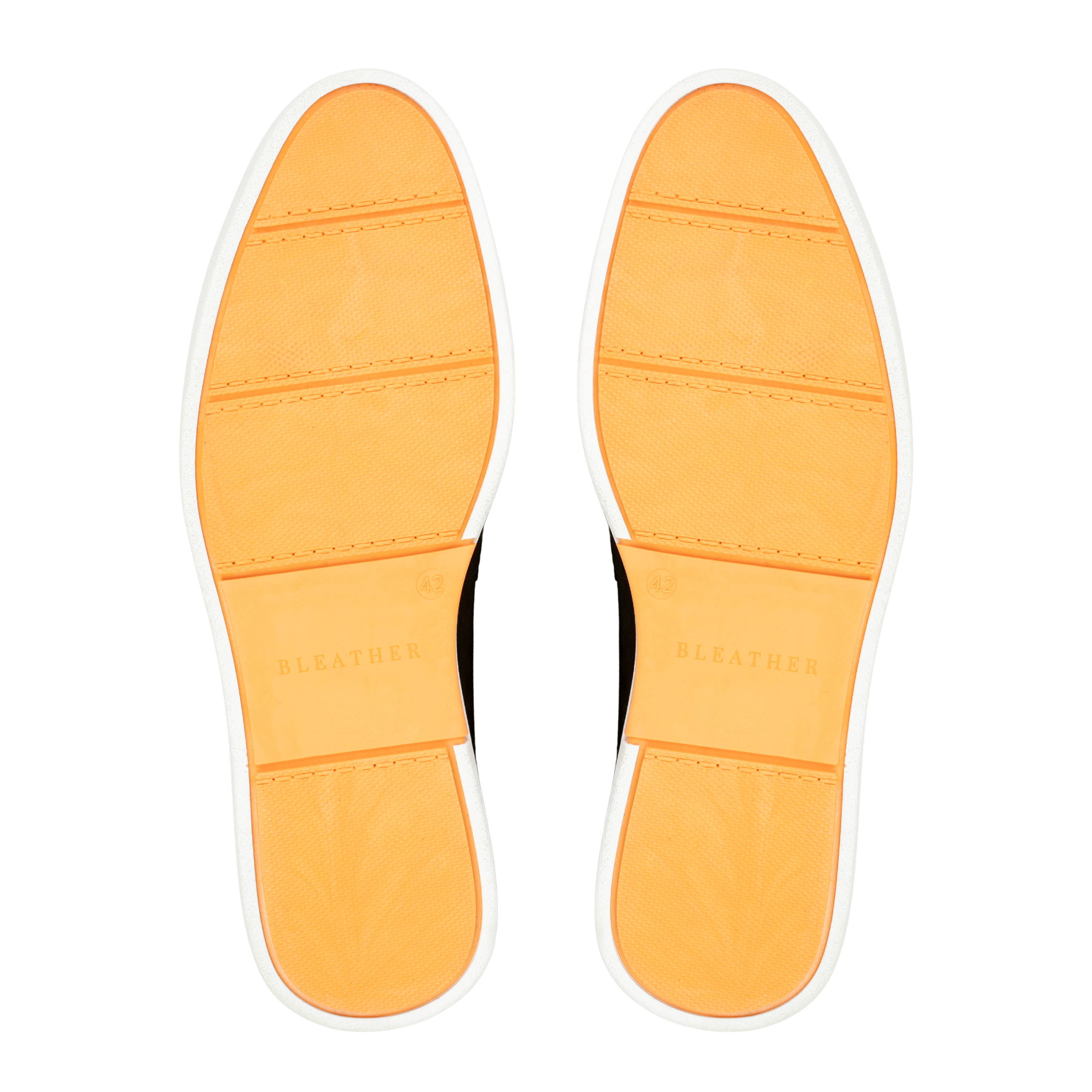 Rafter: Mocassin Homme - Daim Marron/Orange