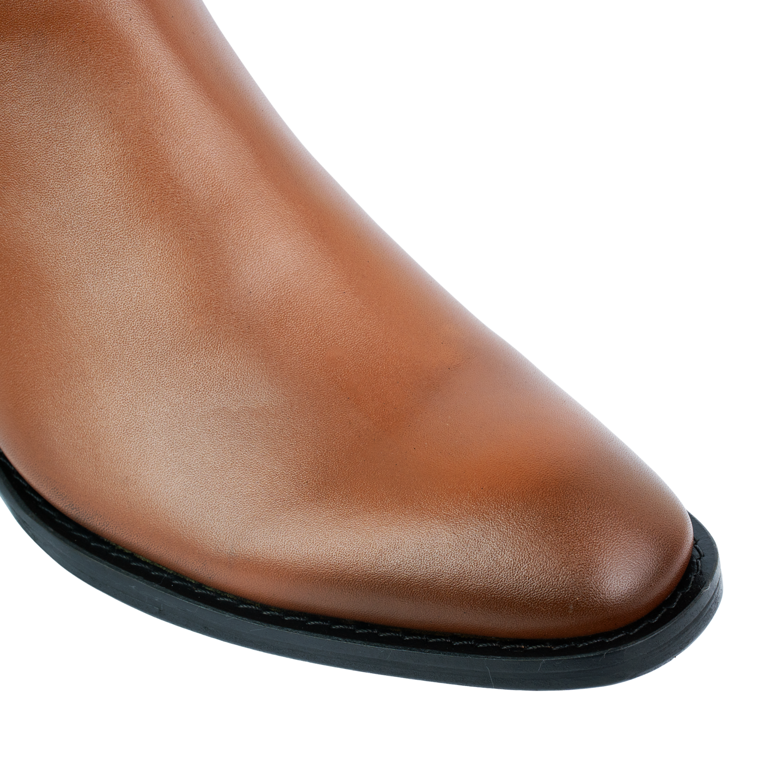 Westwood: Chelsea Boots Homme - Cuir Cognac