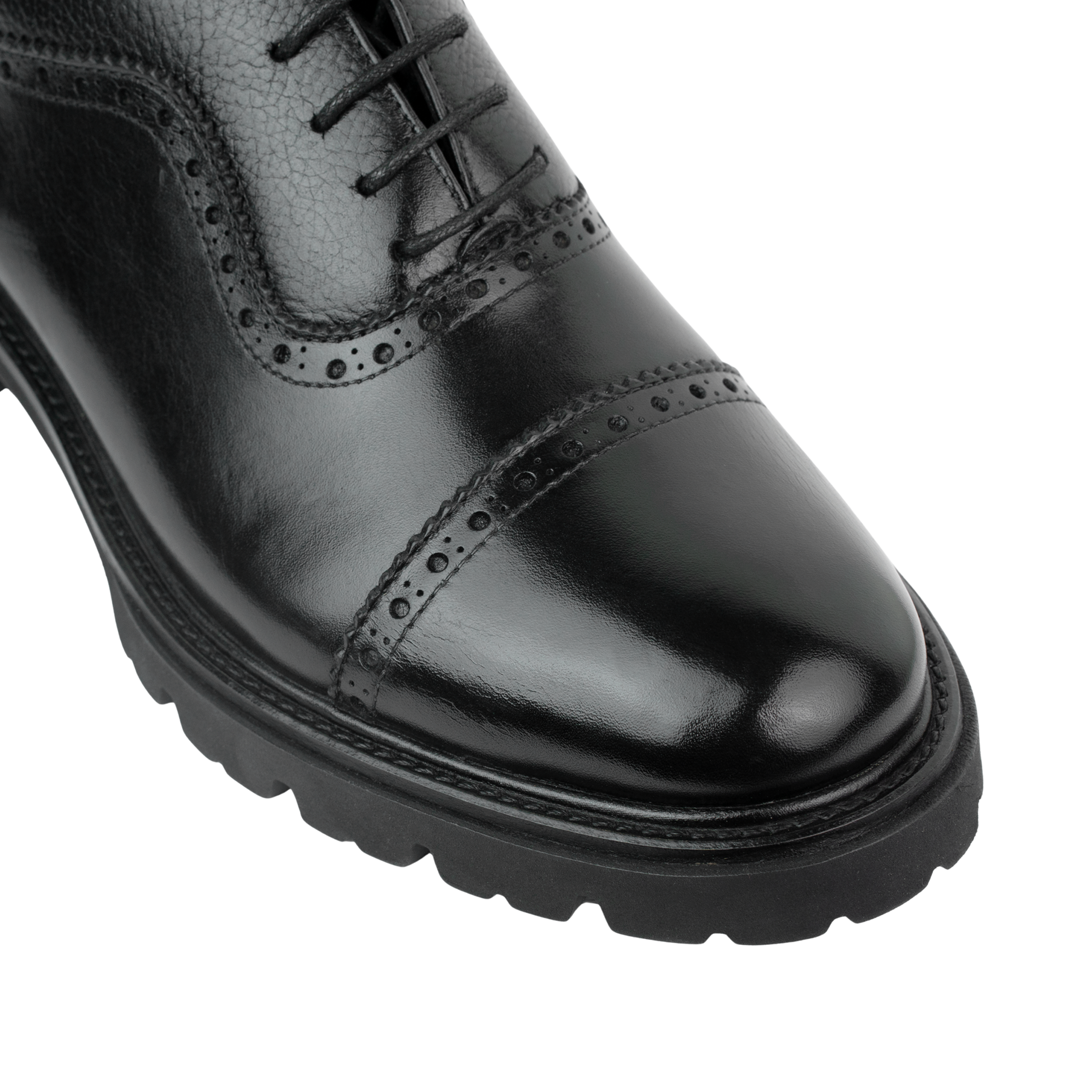 Carlton: Derby Homme - Cuir Noir