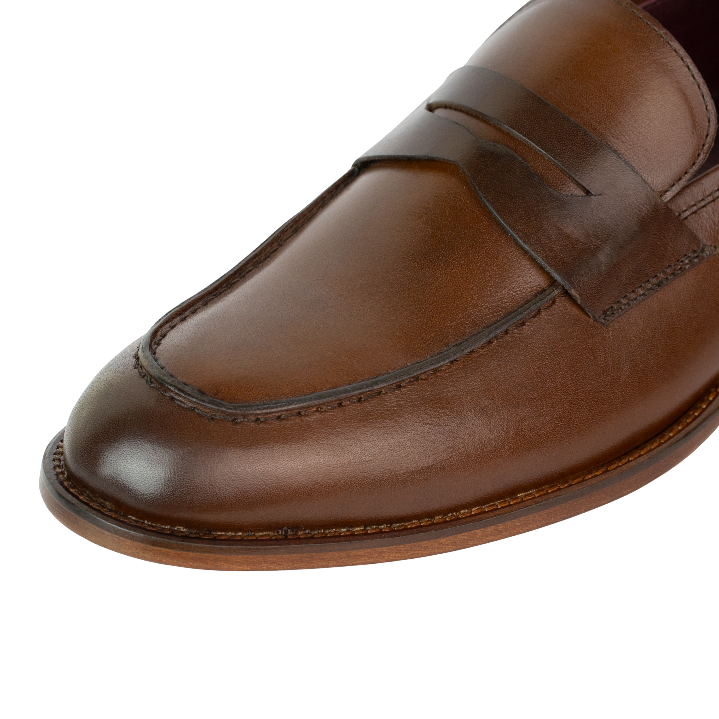 Andrew: Mocassin Homme - Cuir Marron