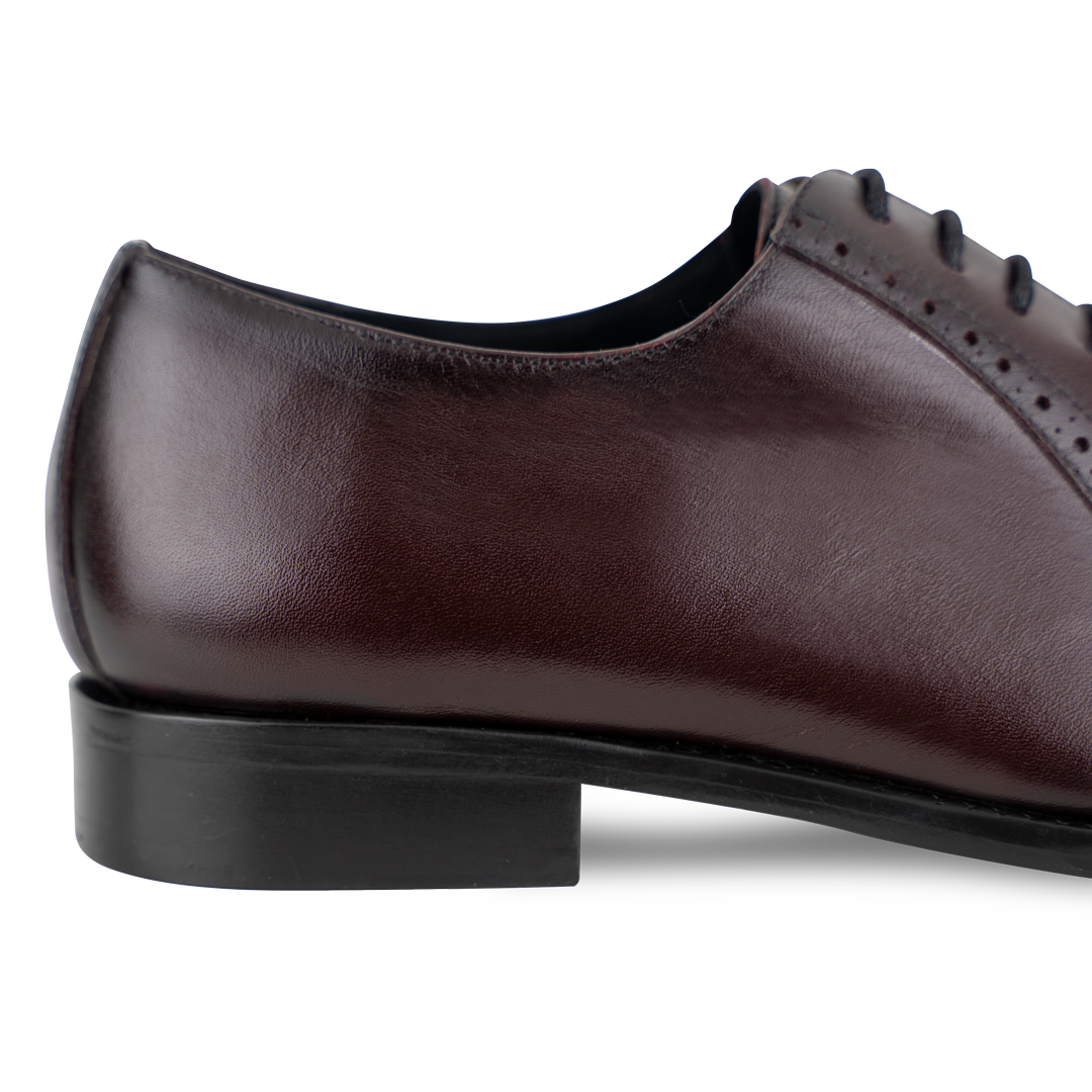 Branson: Richelieu Homme - Cuir Bordeaux