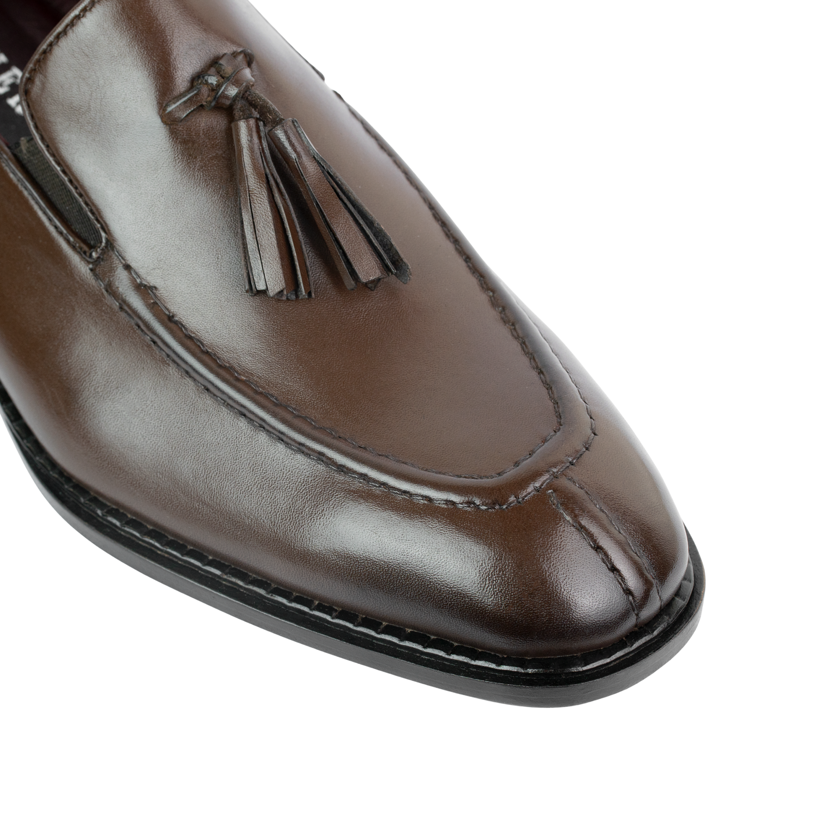 Reign: Mocassin Homme - Cuir Marron