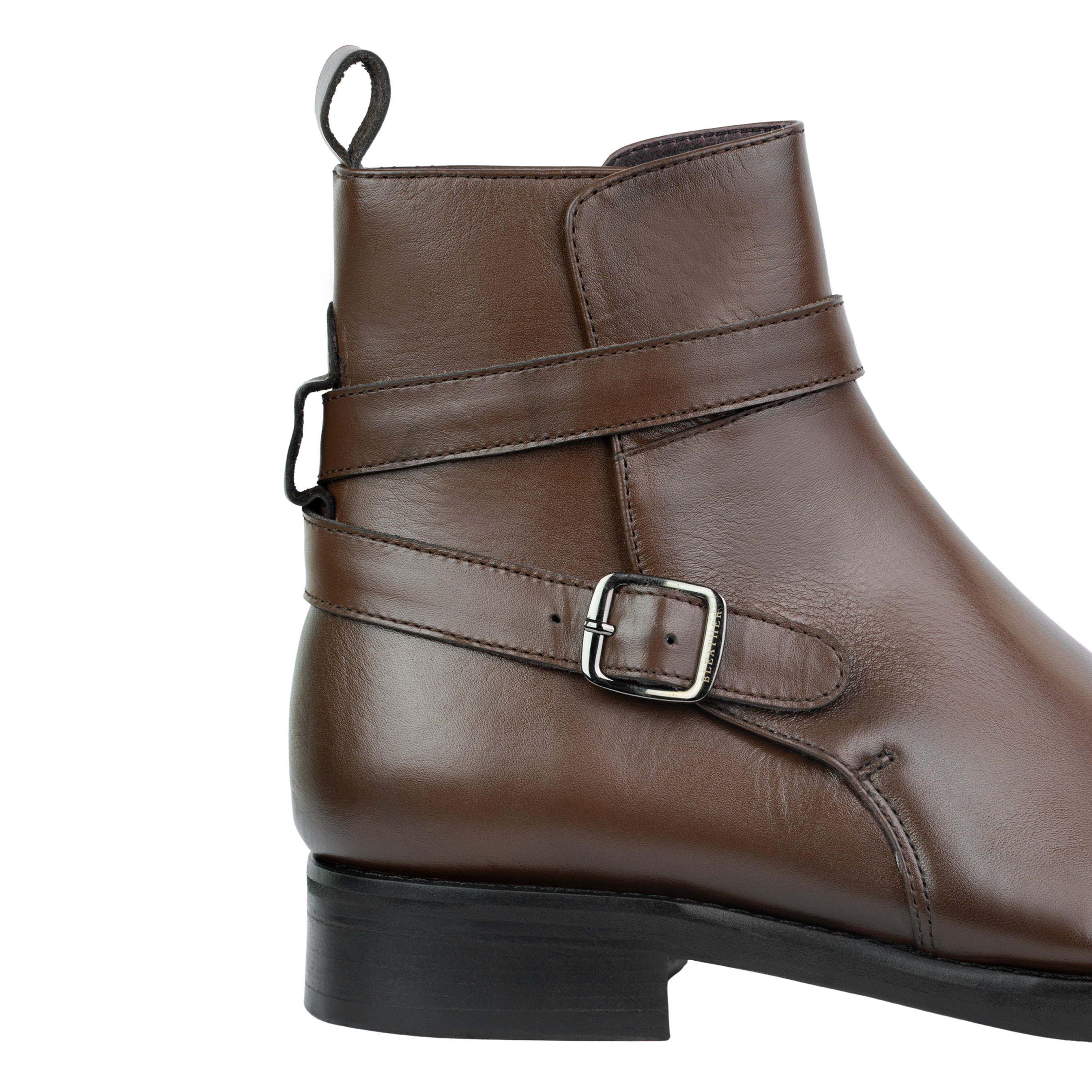 Ashem: Boots Homme - Cuir Marron