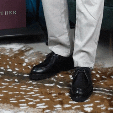 Noble: Derby Homme - Cuir Noir