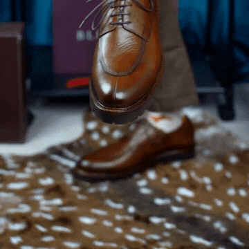 Bentley: Richelieu Homme - Cuir Cognac