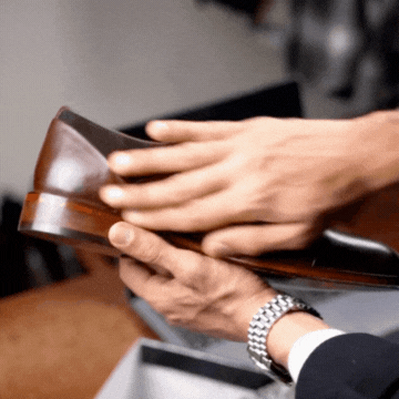 Hurst: Richelieu Homme - Cuir Marron