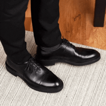 Edouard: Richelieu Homme - Cuir Noir