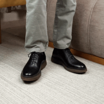 Peters: Richelieu Homme - Cuir Noir